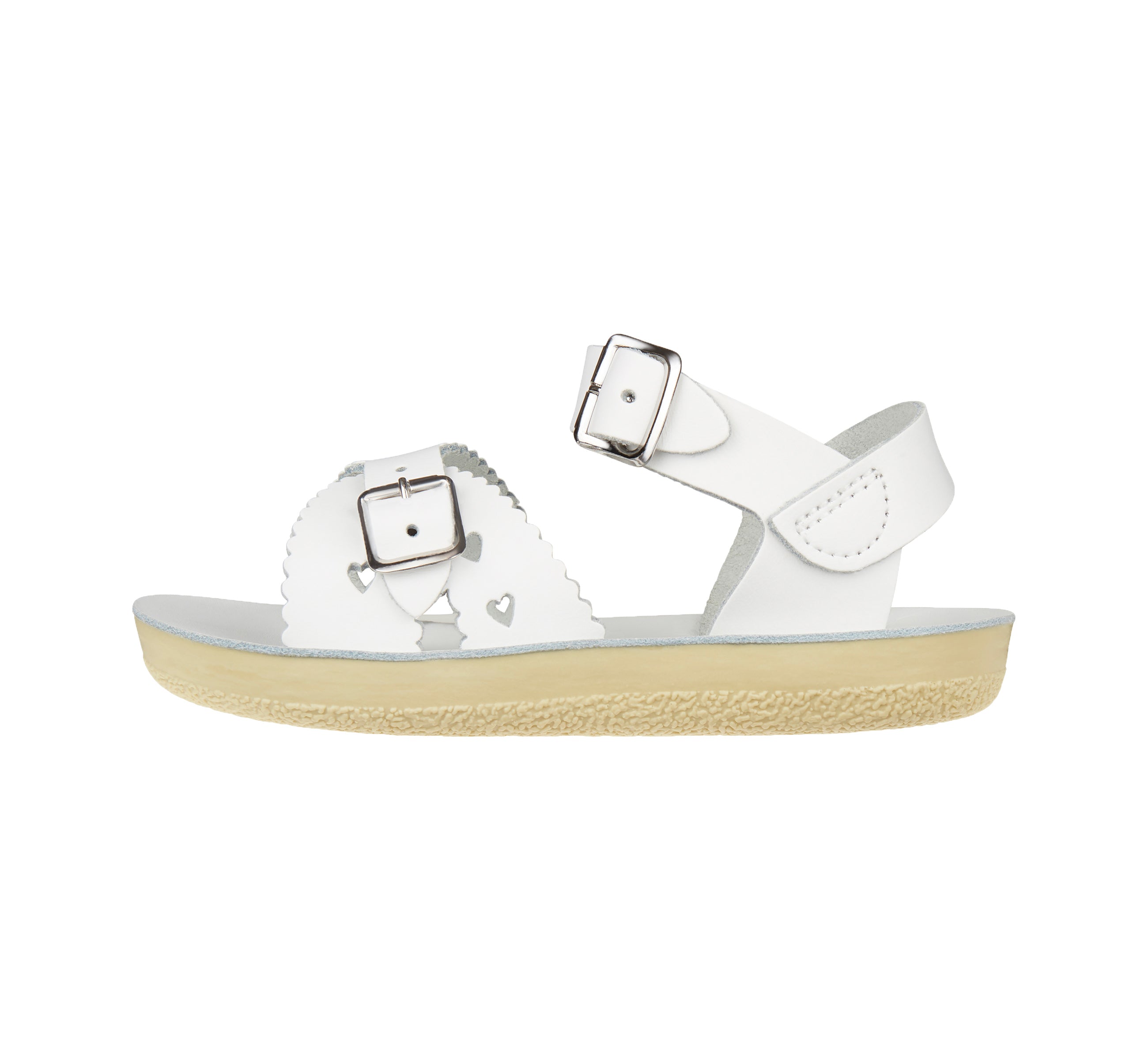Sweetheart White Kids Sandal - Salt-Water Sandals Asia
