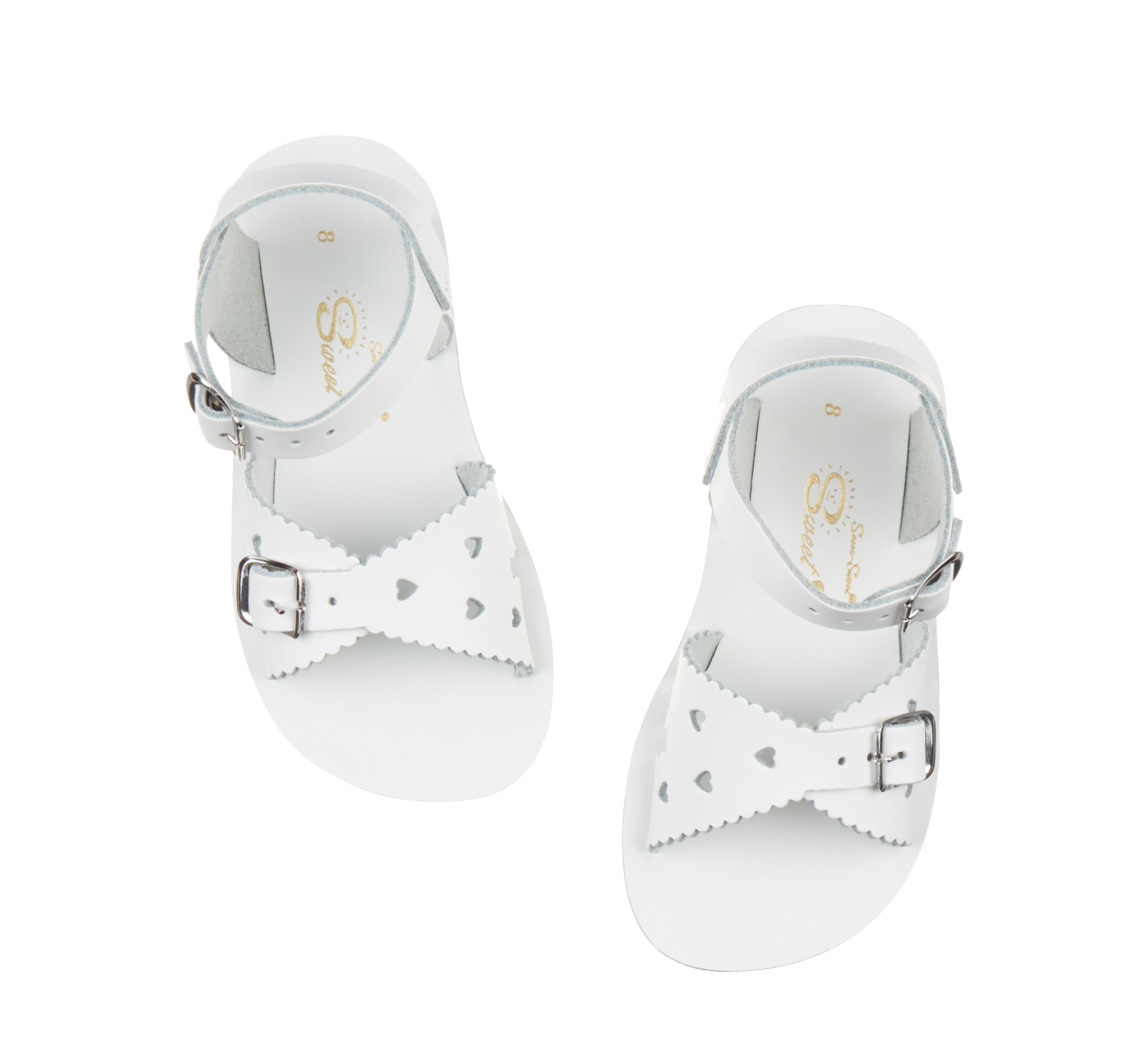 Sweetheart White Kids Sandal - Salt-Water Sandals Asia