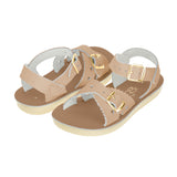 Sweetheart Latte Kids Sandal - Kids Double Buckle Sandals - Salt-Water Sandals Asia