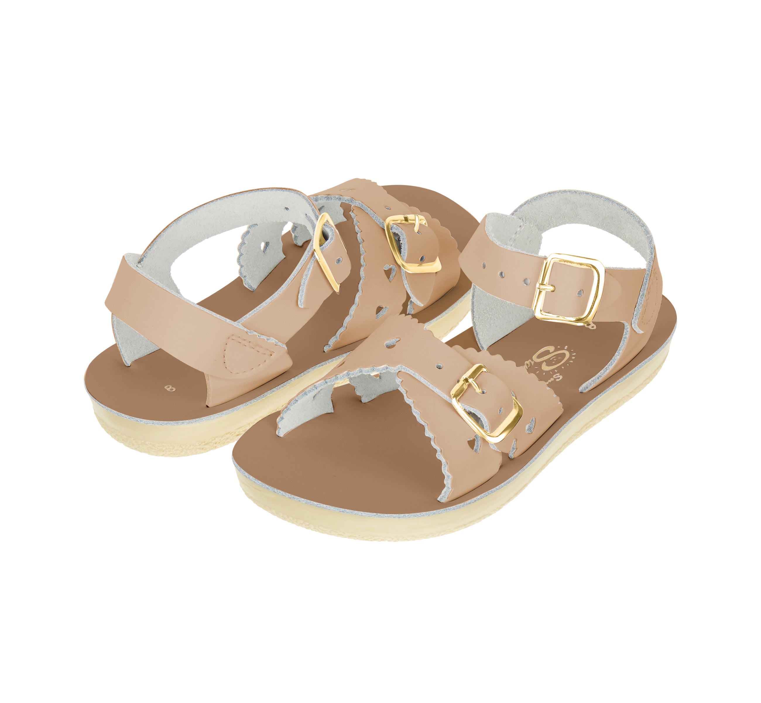 Sweetheart Latte Kids Sandal - Salt-Water Sandals Asia