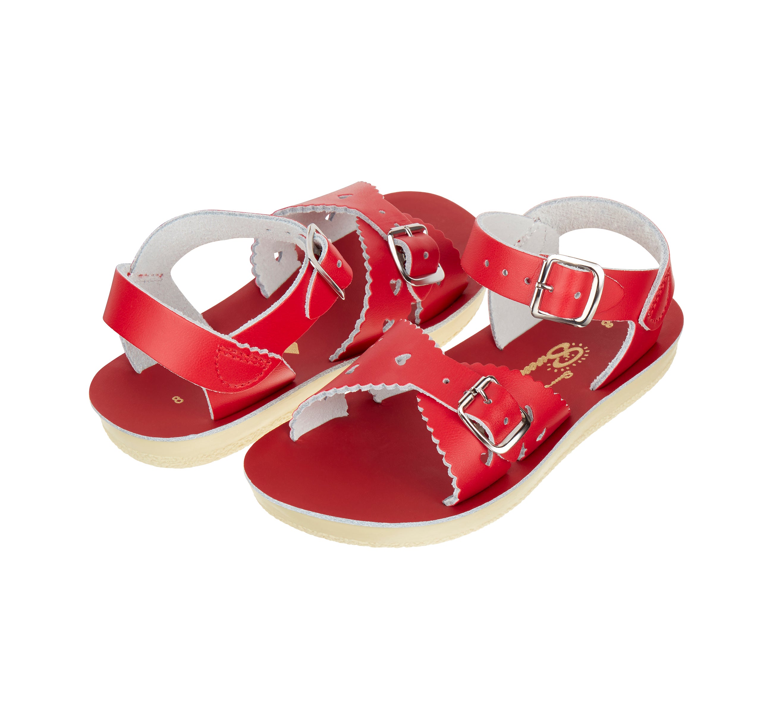 Sweetheart Red Kids Sandal - Salt-Water Sandals Asia