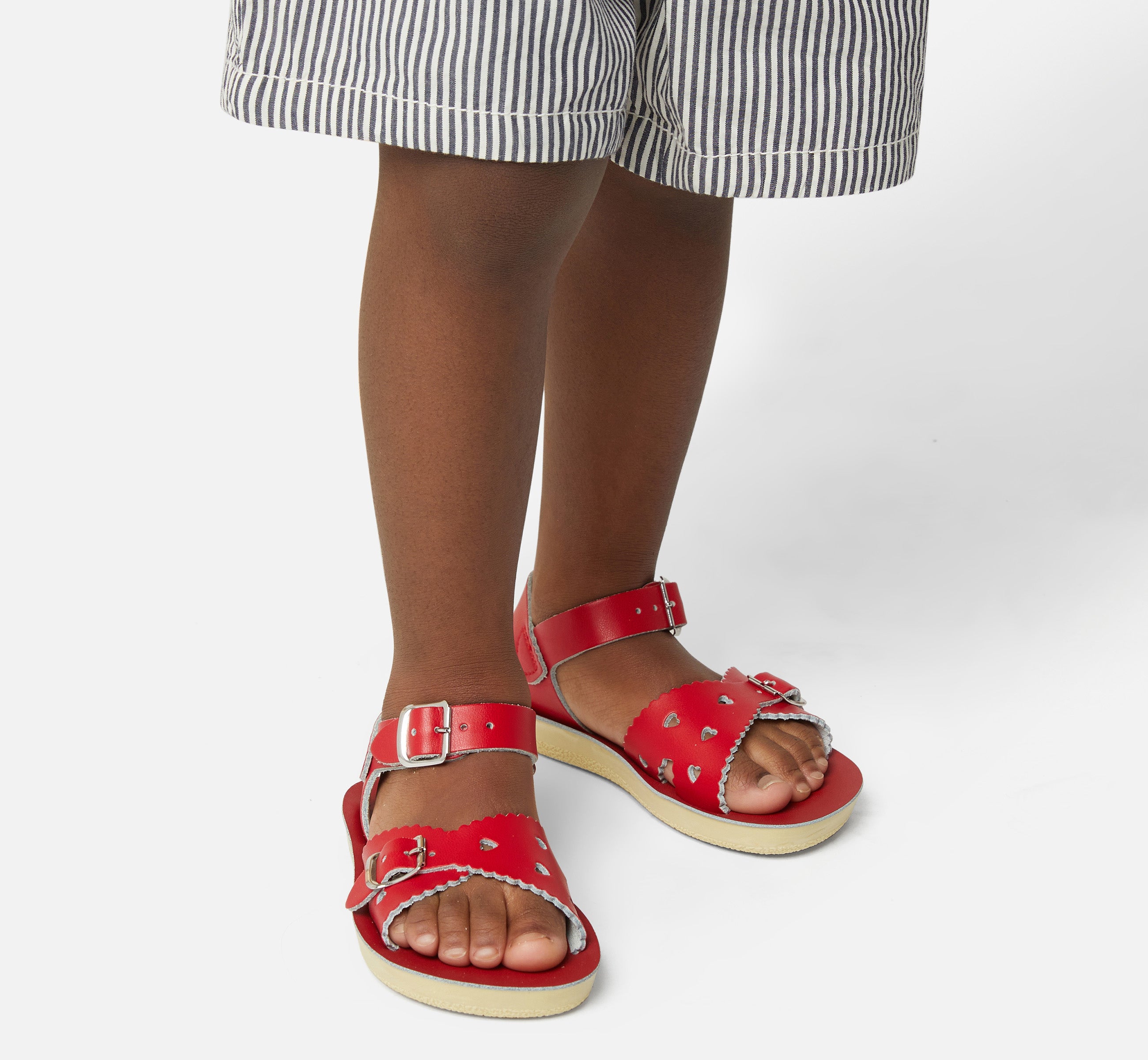 Sweetheart Red Kids Sandal - Salt-Water Sandals Asia