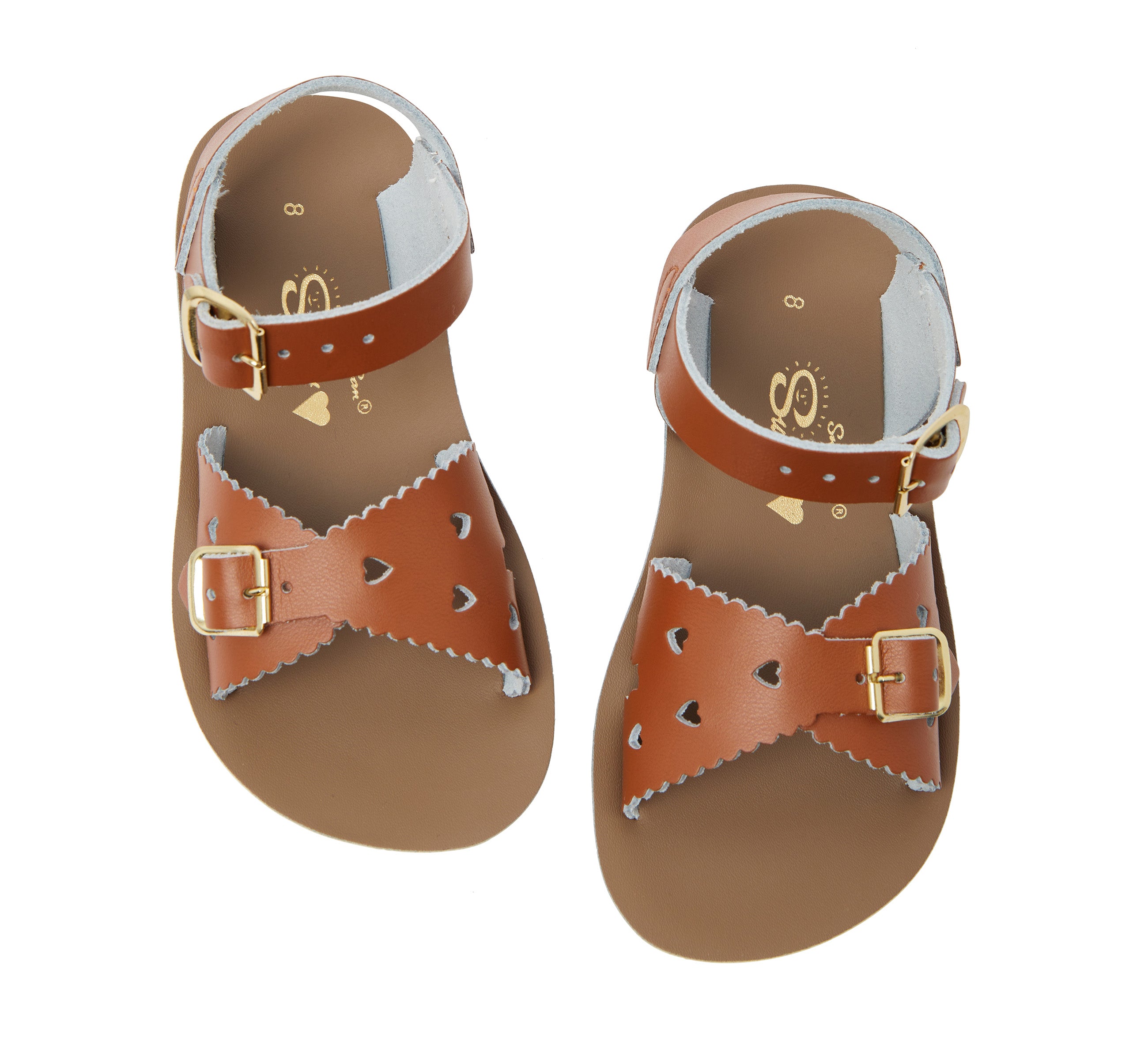 Sweetheart Tan Kids Sandal - Salt-Water Sandals Asia