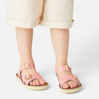 Sweetheart Pink Kids Sandal - Kids Double Buckle Sandals - Salt-Water Sandals Asia