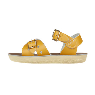 Sweetheart Mustard Kids Sandal - Kids Double Buckle Sandals - Salt-Water Sandals Asia