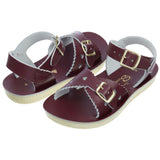 Sweetheart Claret Kids Sandal - Kids Double Buckle Sandals - Salt-Water Sandals Asia