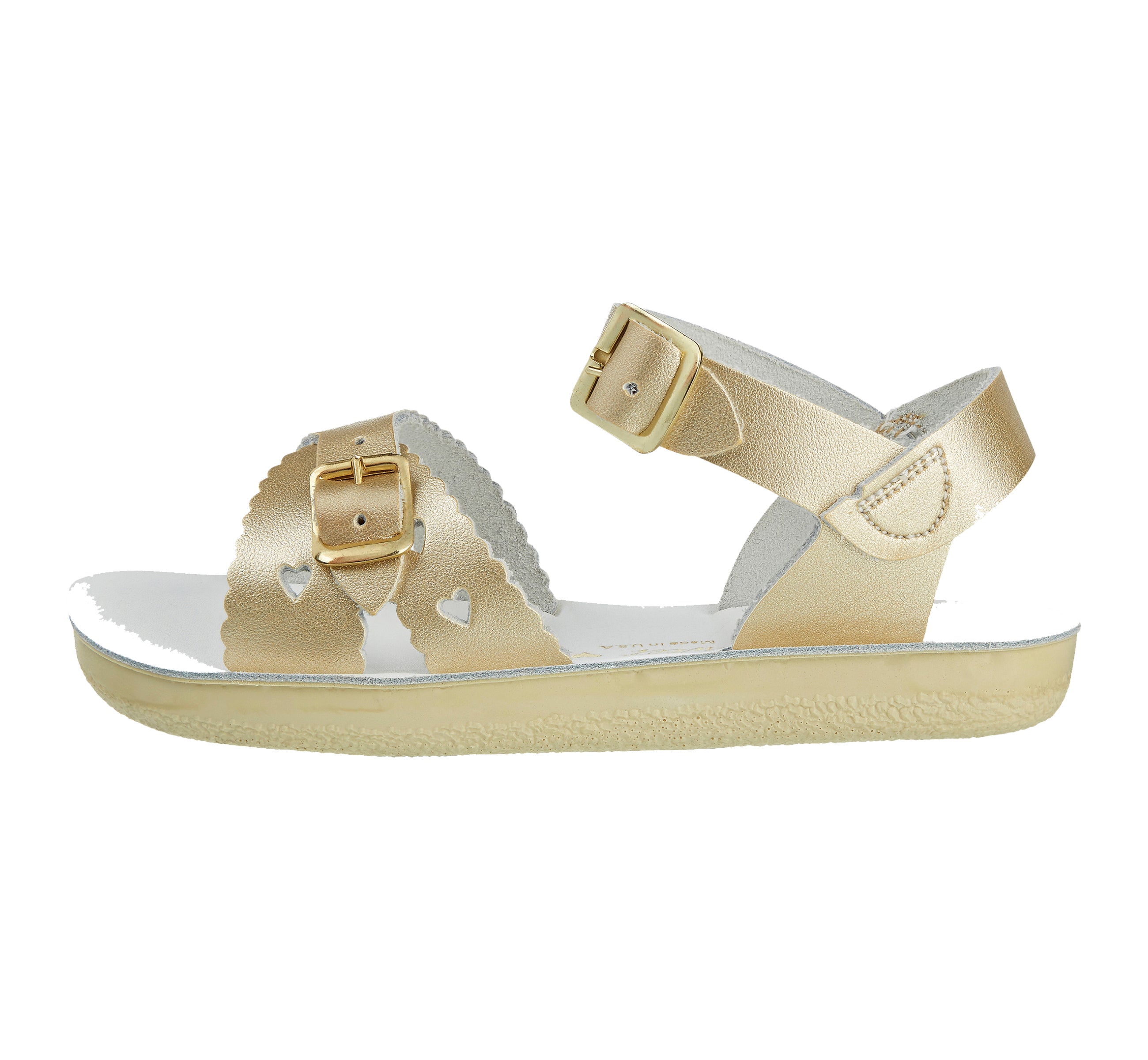 Sweetheart Gold Kids Sandal - Salt-Water Sandals Asia