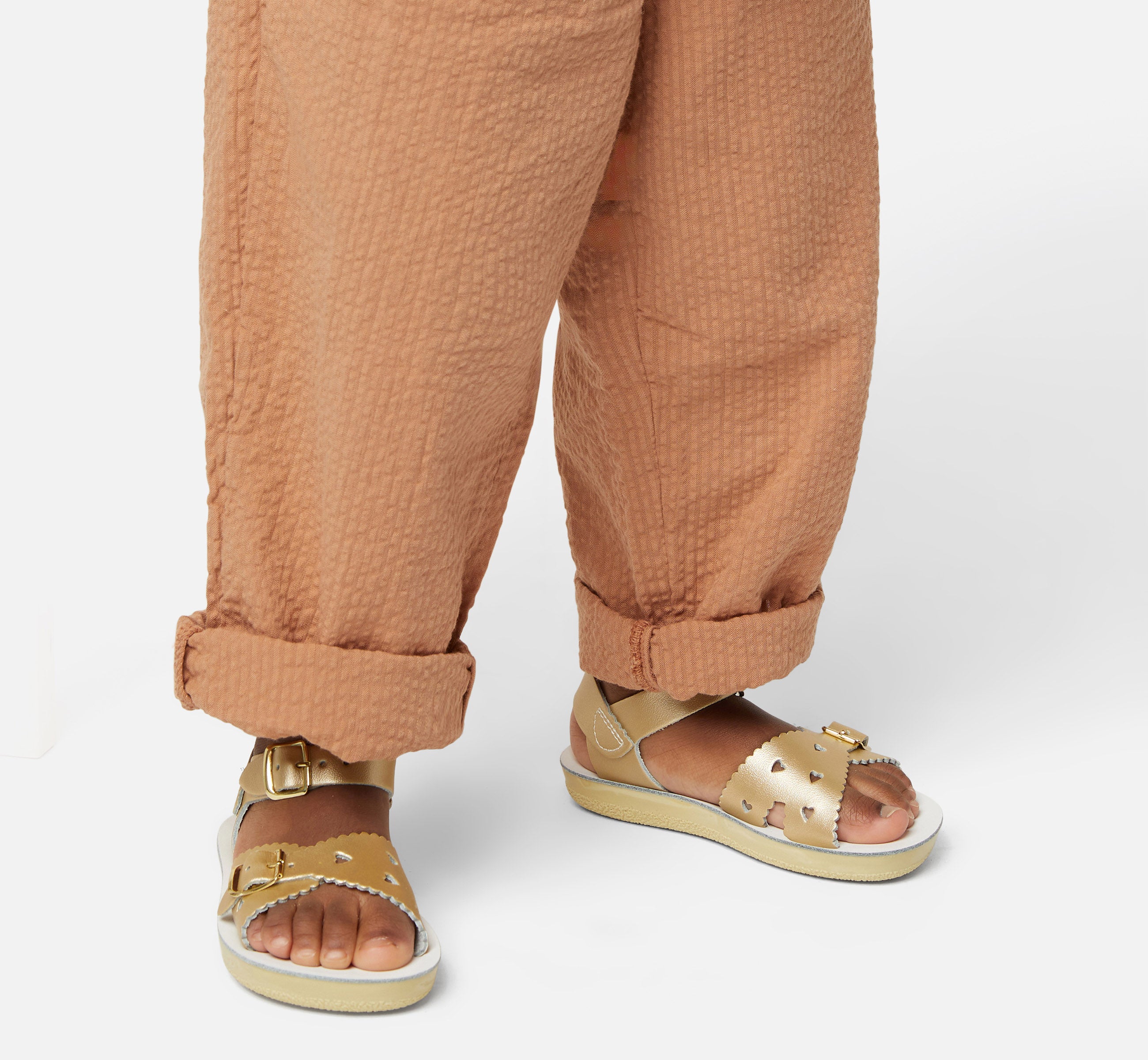 Sweetheart Gold Kids Sandal - Salt-Water Sandals Asia