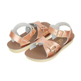 Sweetheart Rose Gold Kids Sandal - Kids Double Buckle Sandals - Salt-Water Sandals Asia