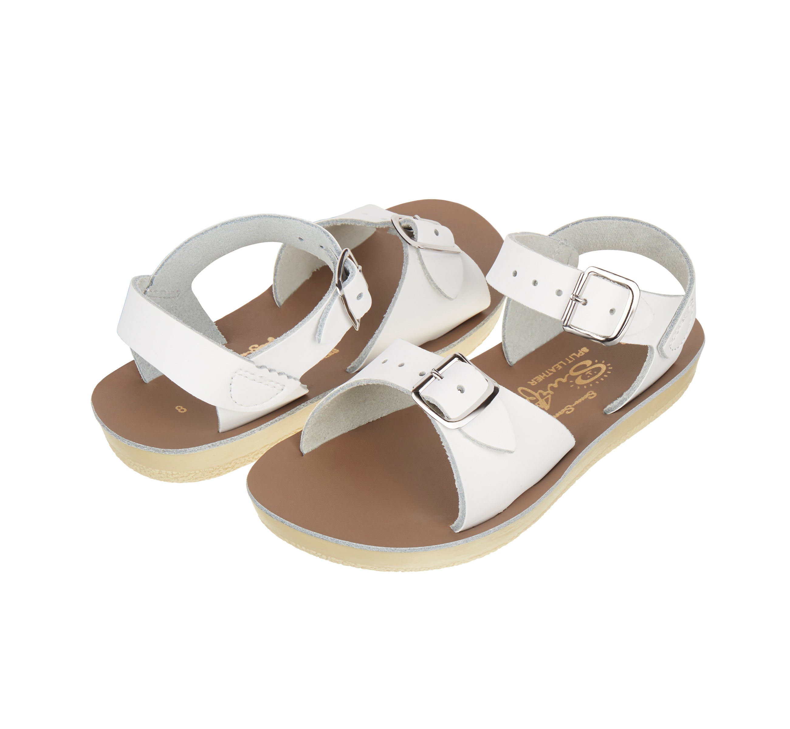 Surfer White Kids Sandal - Salt-Water Sandals Asia