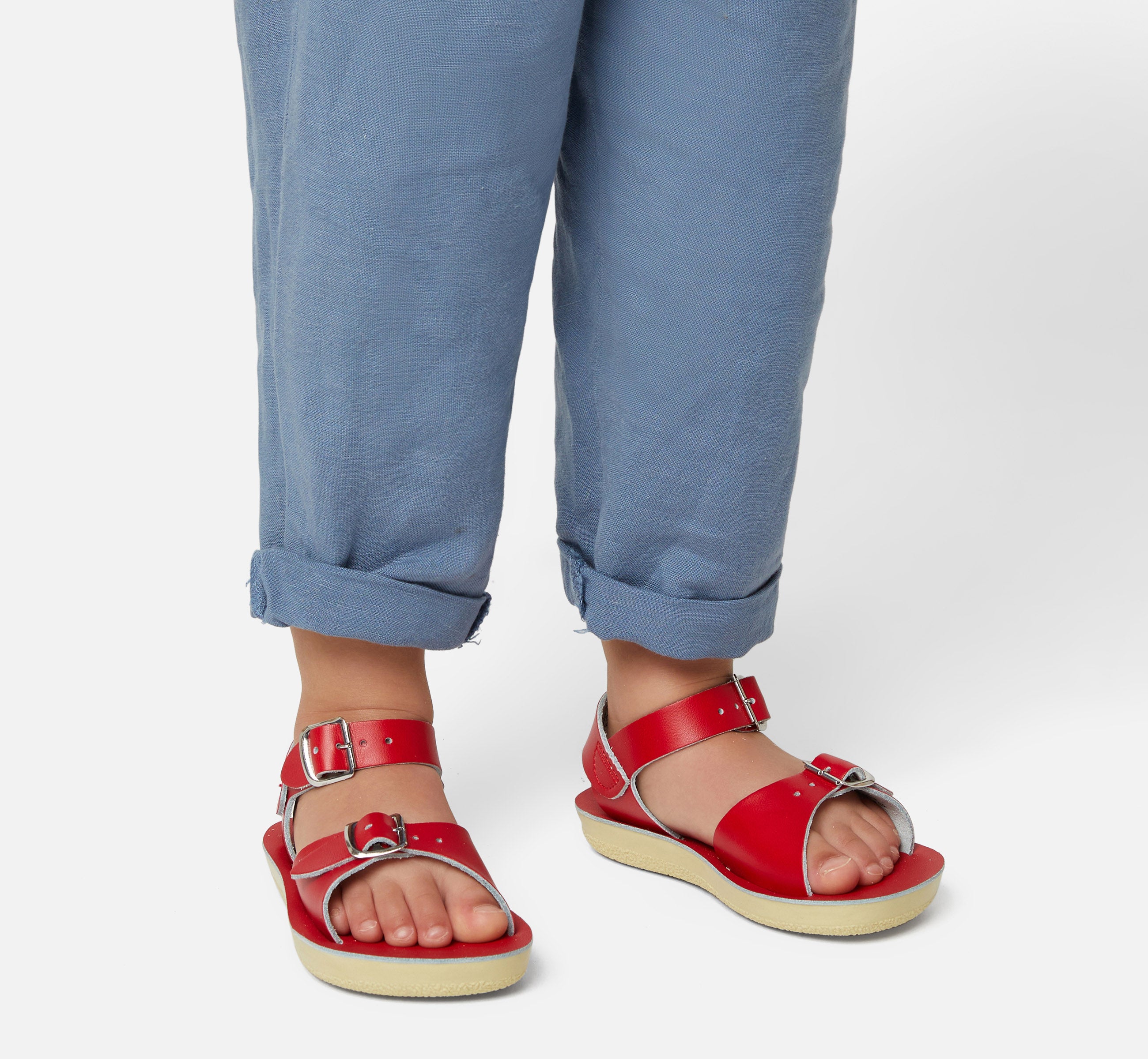 Surfer Red Kids Sandal - Salt-Water Sandals Asia