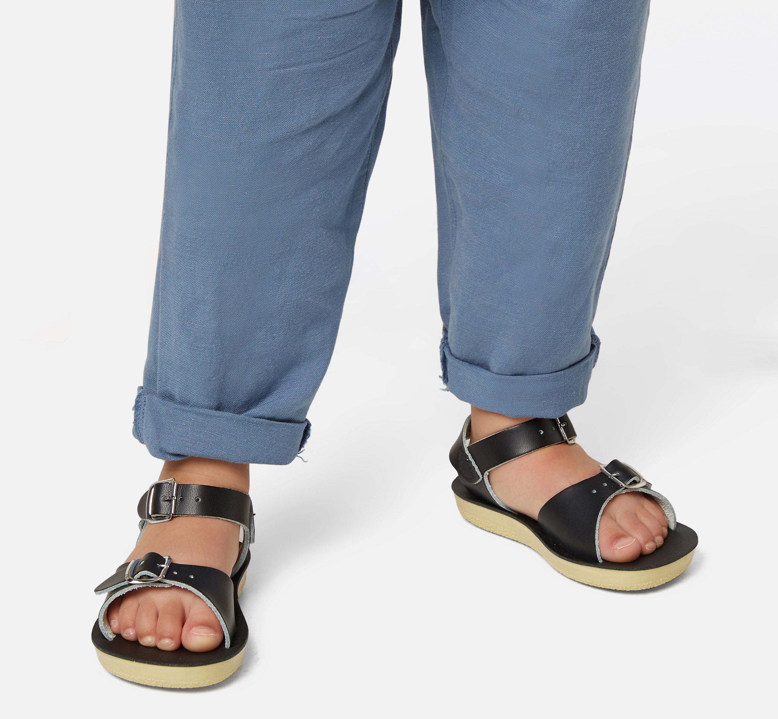 Surfer Black Kids Sandal - Salt-Water Sandals Asia