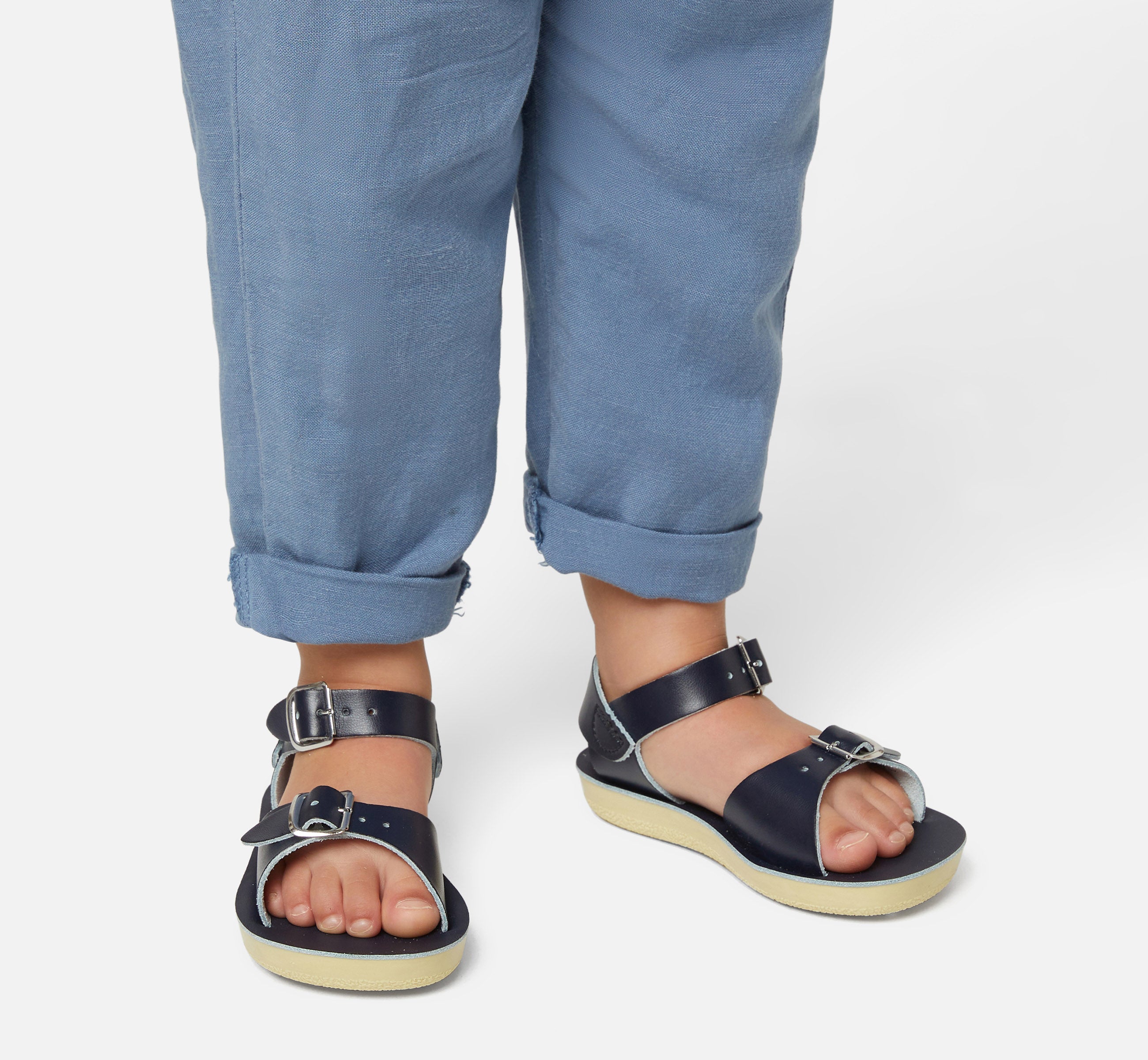 Surfer Navy Kids Sandal - Salt-Water Sandals Asia