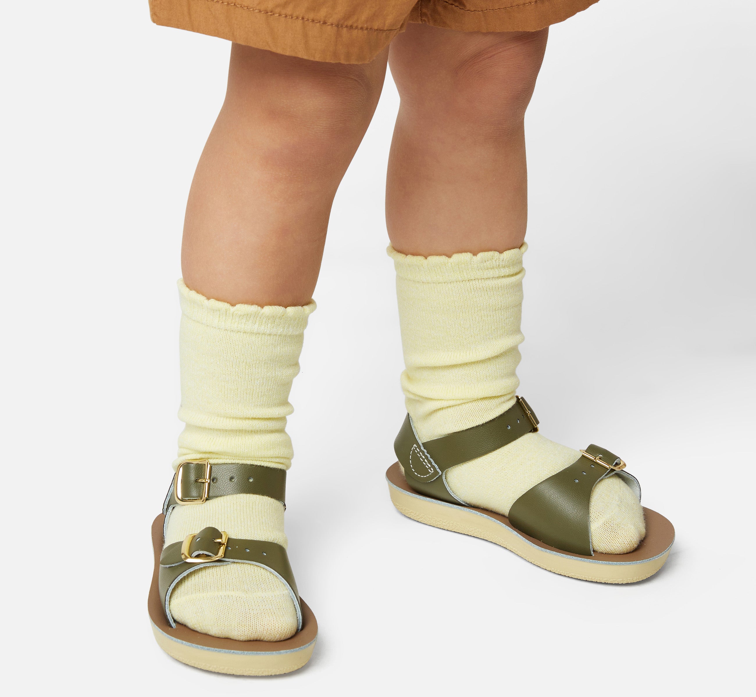 Surfer Olive Kids Sandal - Salt-Water Sandals Asia
