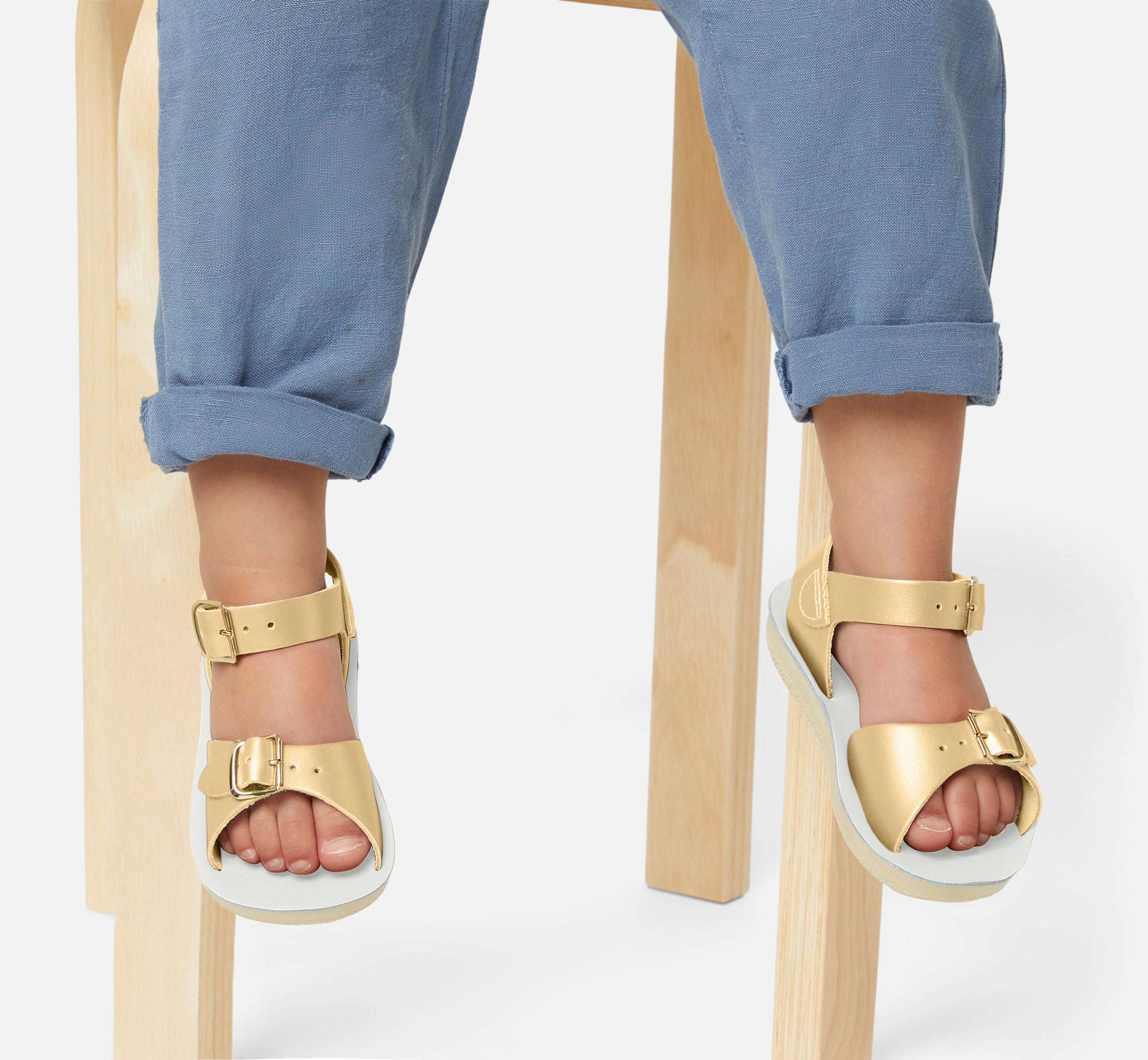 Surfer Gold Kids Sandal - Salt-Water Sandals Asia
