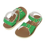 Surfer Kelly Green Kids Sandal - Kids Double Buckle Sandals - Salt-Water Sandals Asia