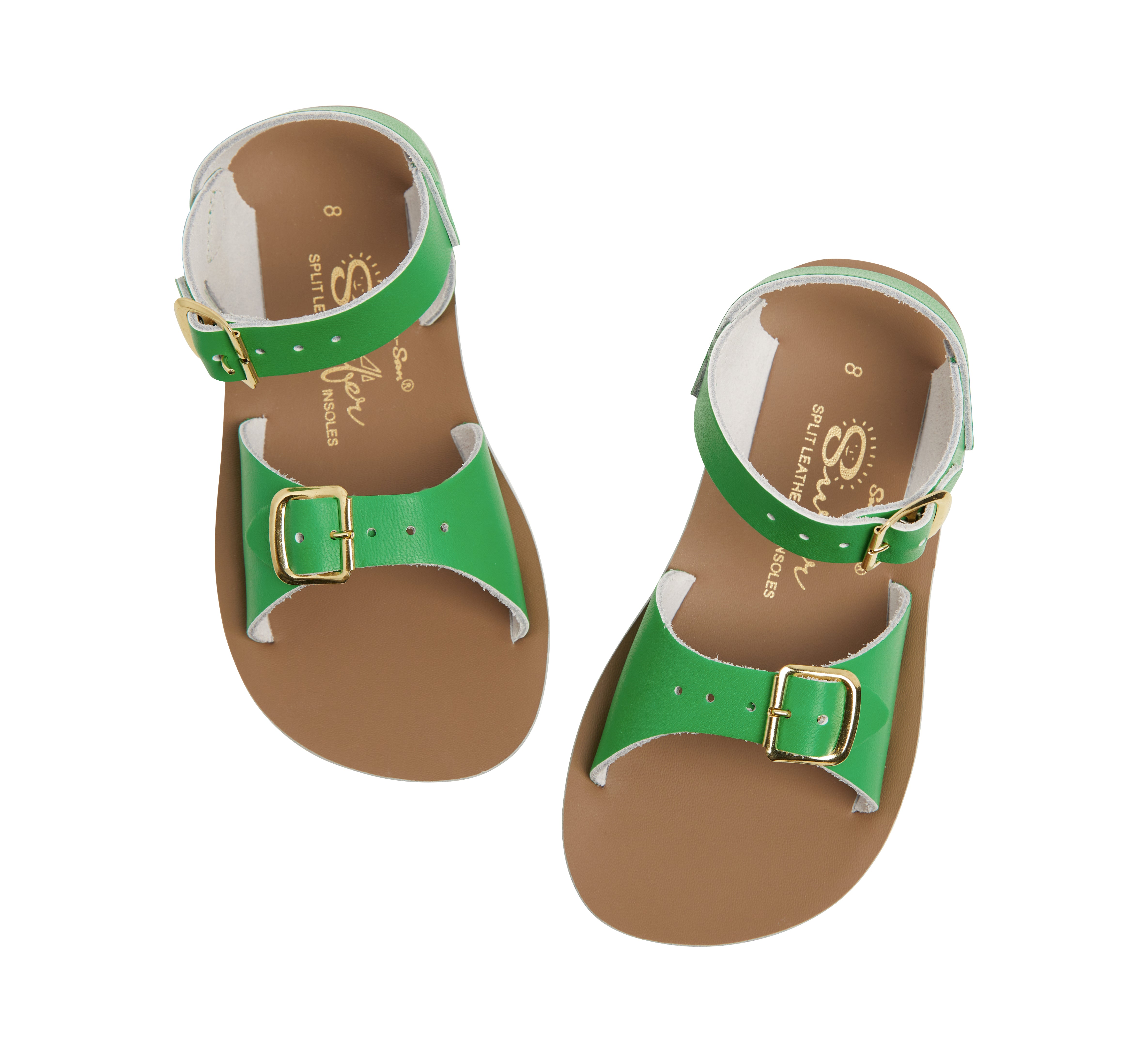 Surfer Kelly Green Kids Sandal - Salt-Water Sandals Asia