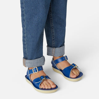 Surfer Cobalt Blue Kids Sandal - Kids Double Buckle Sandals - Salt-Water Sandals Asia