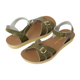 Boardwalk Olive Womens Sandal - Women's Green Sandals - Salt-Water Sandals Asia