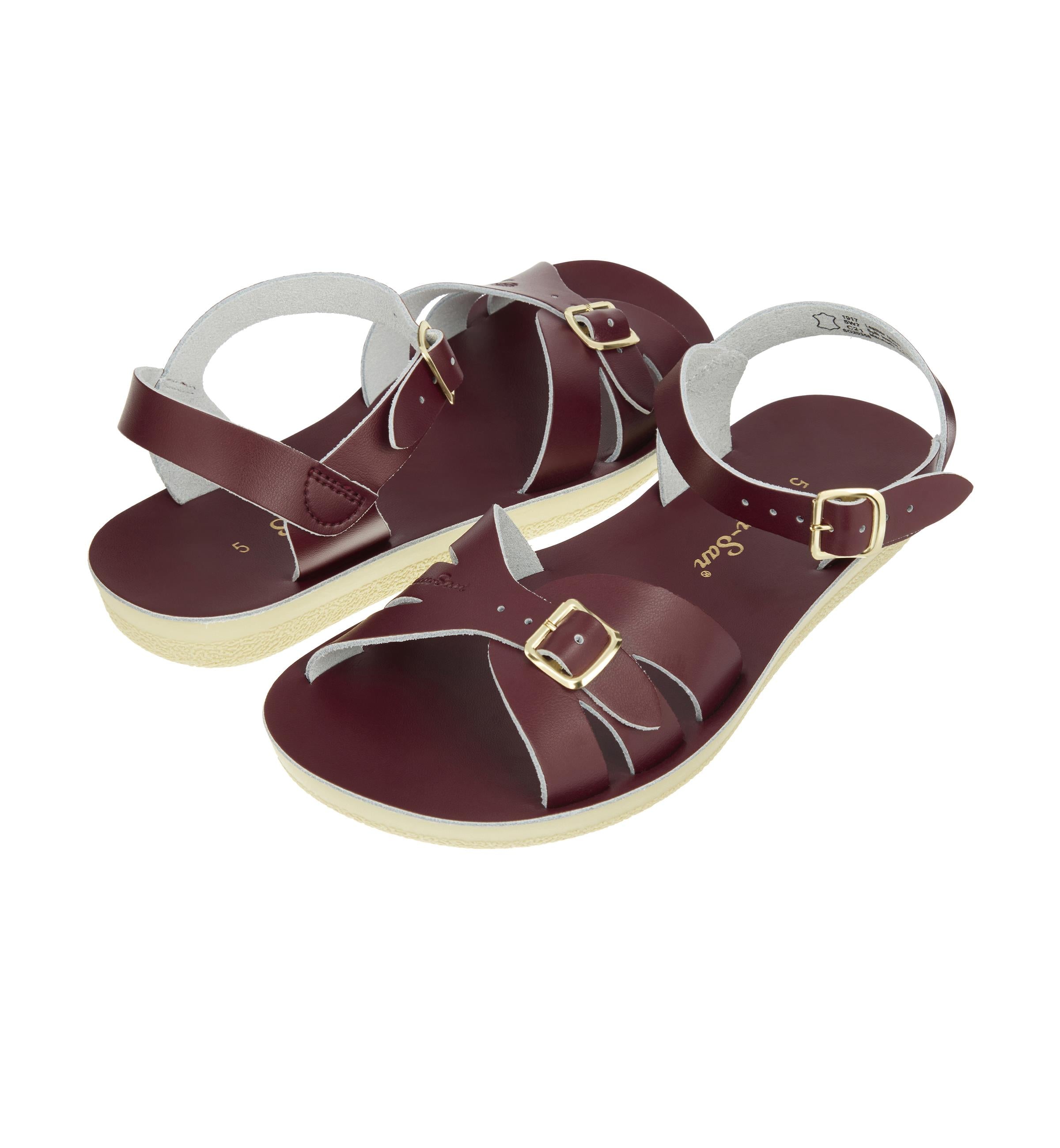 Boardwalk Claret Womens Sandal - Salt-Water Sandals Asia
