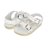 Seawee White Kids Sandal - Kids Double Buckle Sandals - Salt-Water Sandals Asia