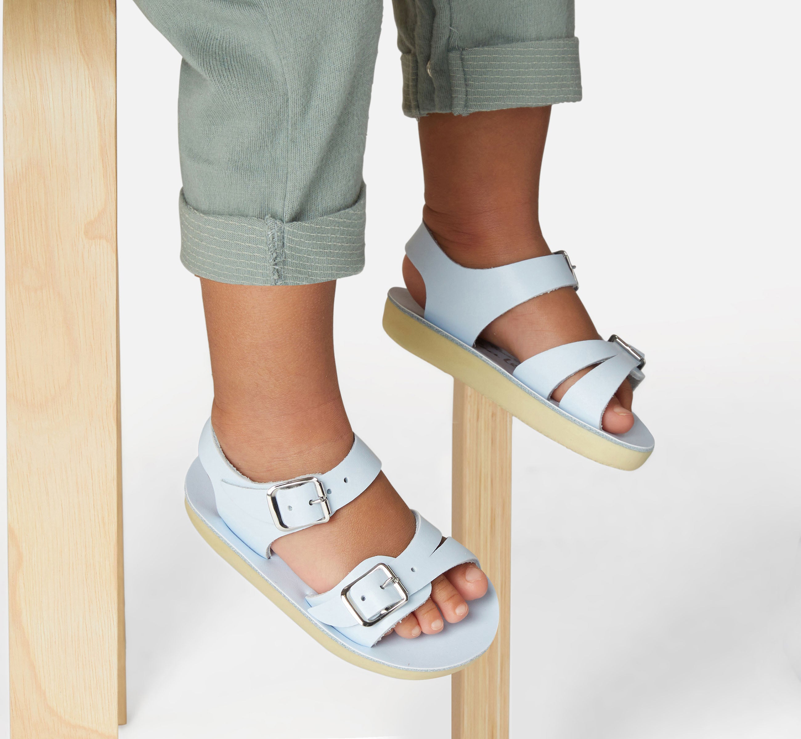 Seawee Light Blue Kids Sandal - Salt-Water Sandals Asia
