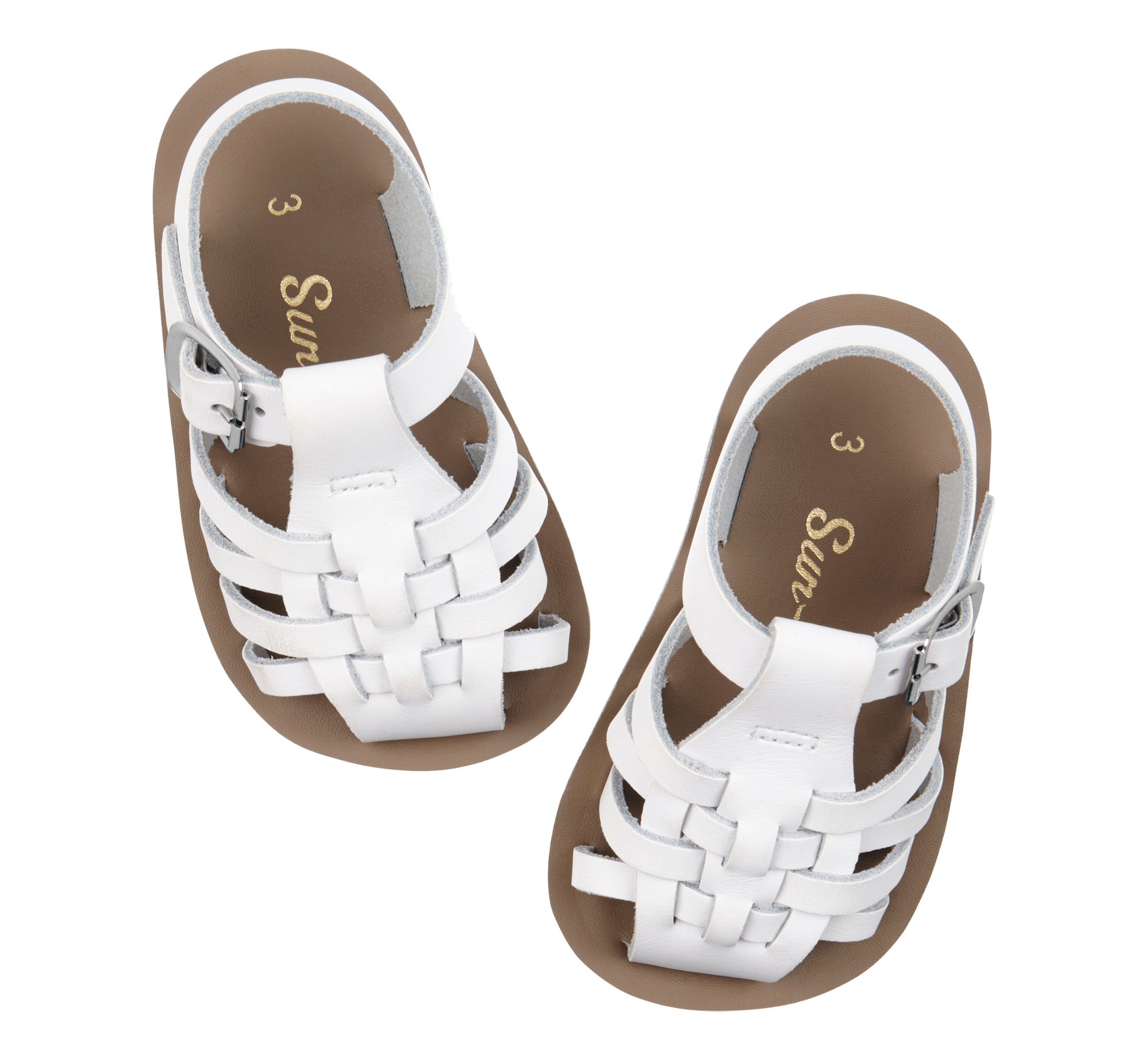 Sailor White Kids Sandal - Salt-Water Sandals Asia