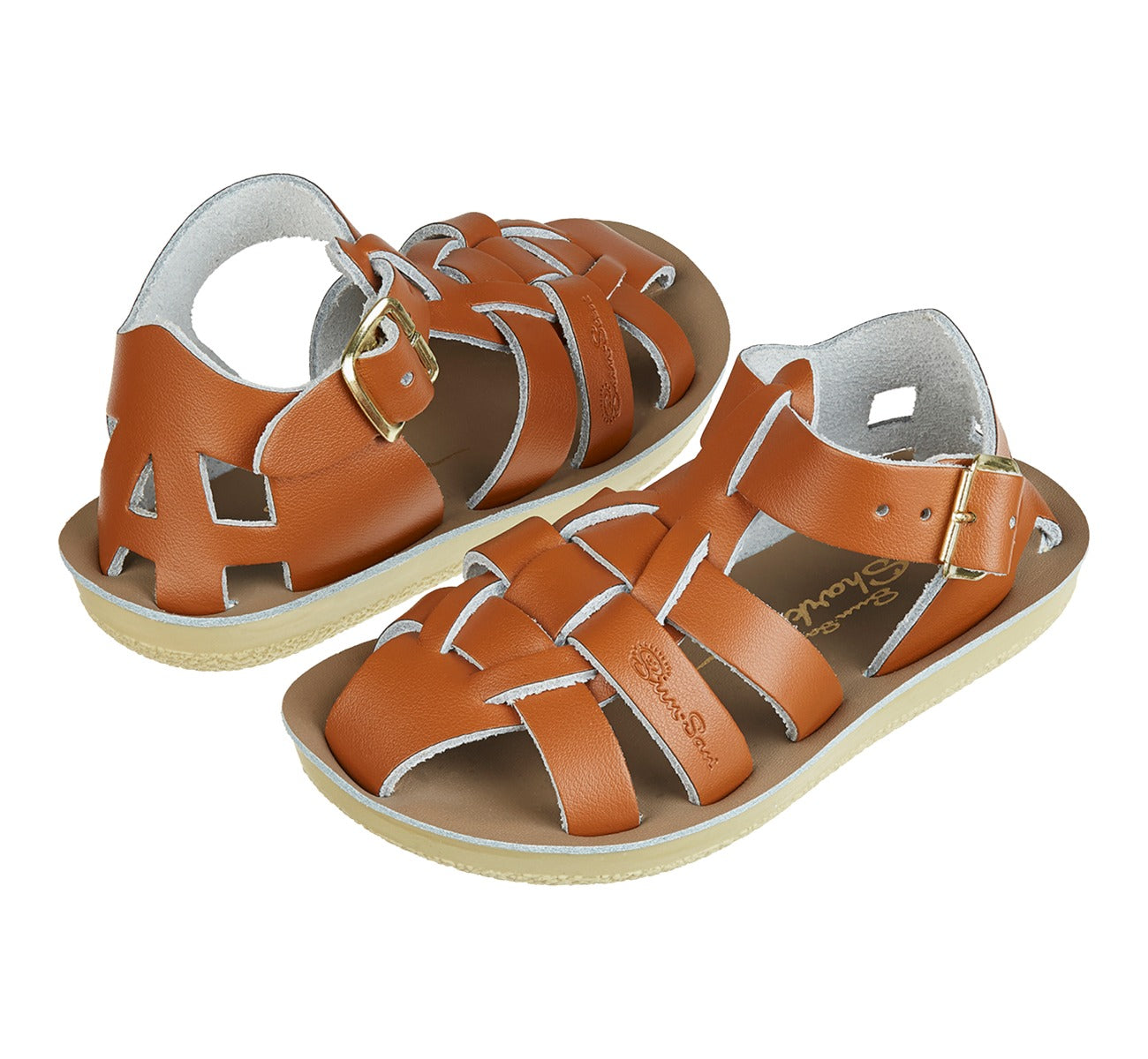 Shark Fisherman Tan Kids Sandal - Salt-Water Sandals Asia