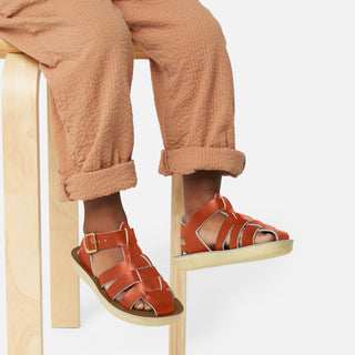 Shark Fisherman Paprika Kids Sandal - Kids Woven Sandals - Salt-Water Sandals Asia