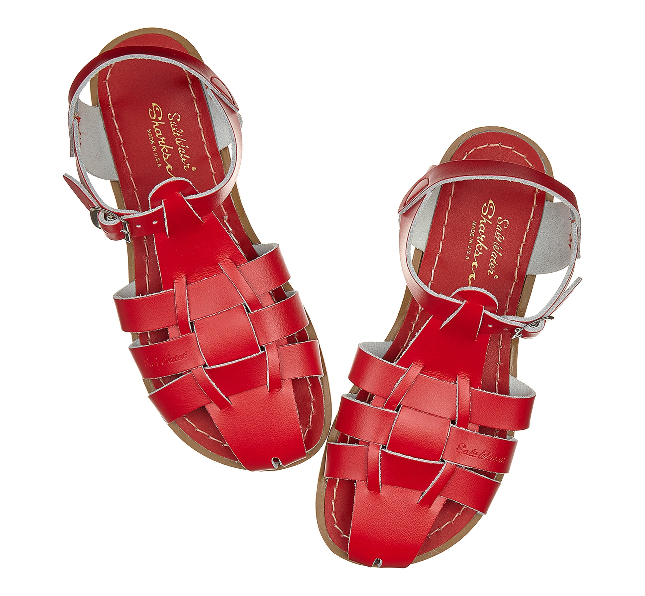 Fisherman Shark Original Red Womens Sandal - Salt-Water Sandals Asia