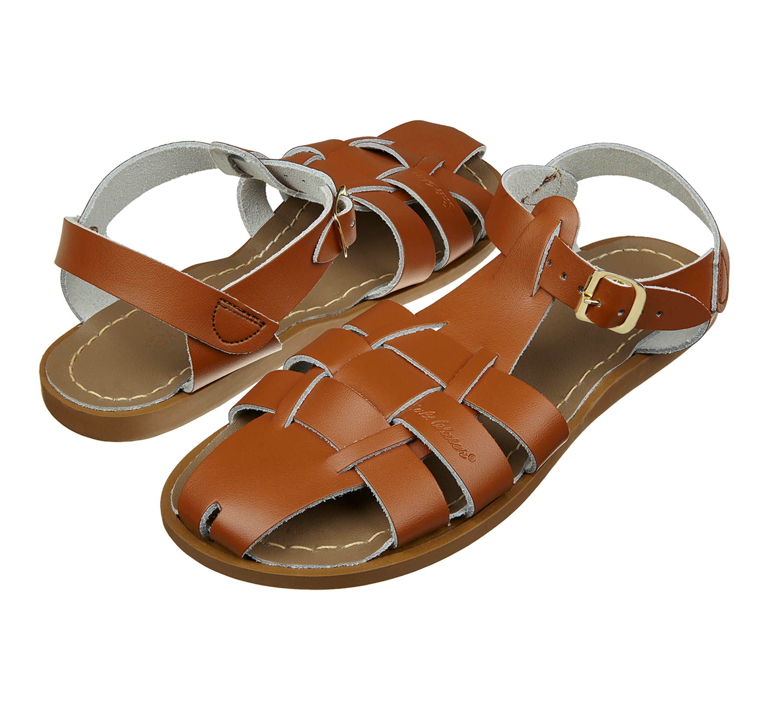 Fisherman Shark Original Tan Womens Sandal - Salt-Water Sandals Asia