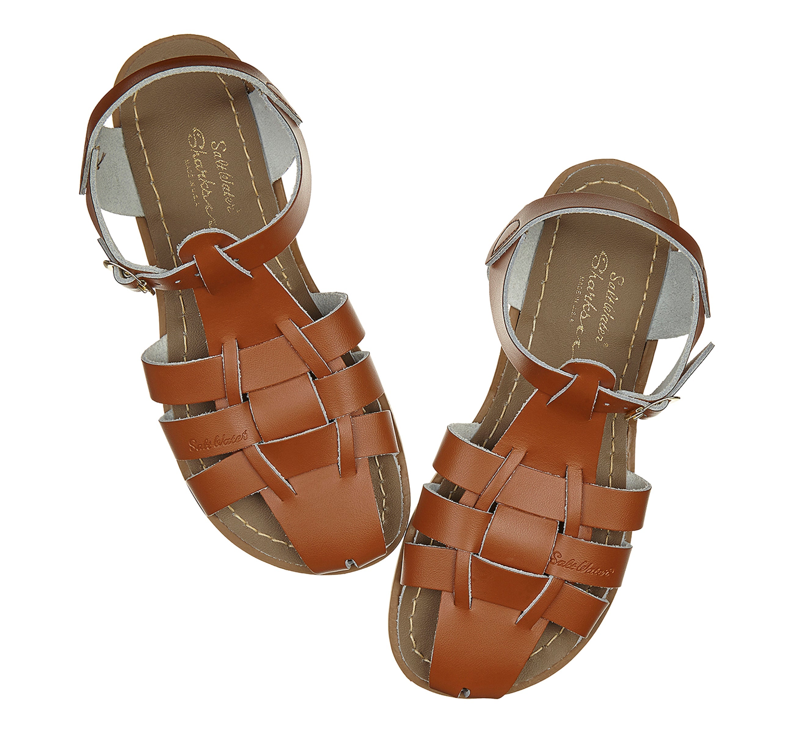 Fisherman Shark Original Tan Womens Sandal - Salt-Water Sandals Asia