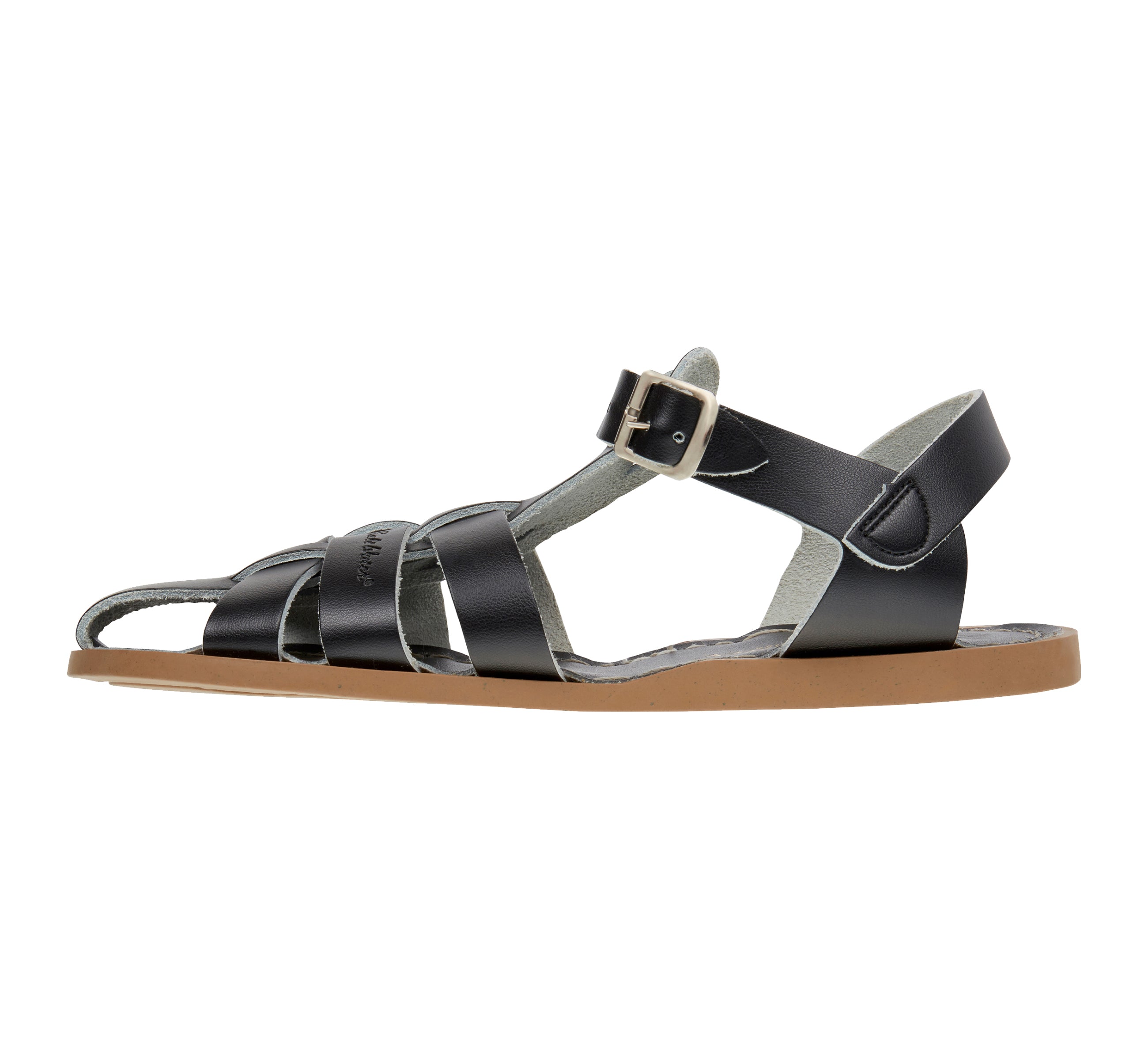 Fisherman Shark Original Black Womens Sandal - Salt-Water Sandals Asia