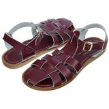 Fisherman Shark Original Claret Womens Sandal - Women's Ankle Strap Sandals - Salt-Water Sandals Asia