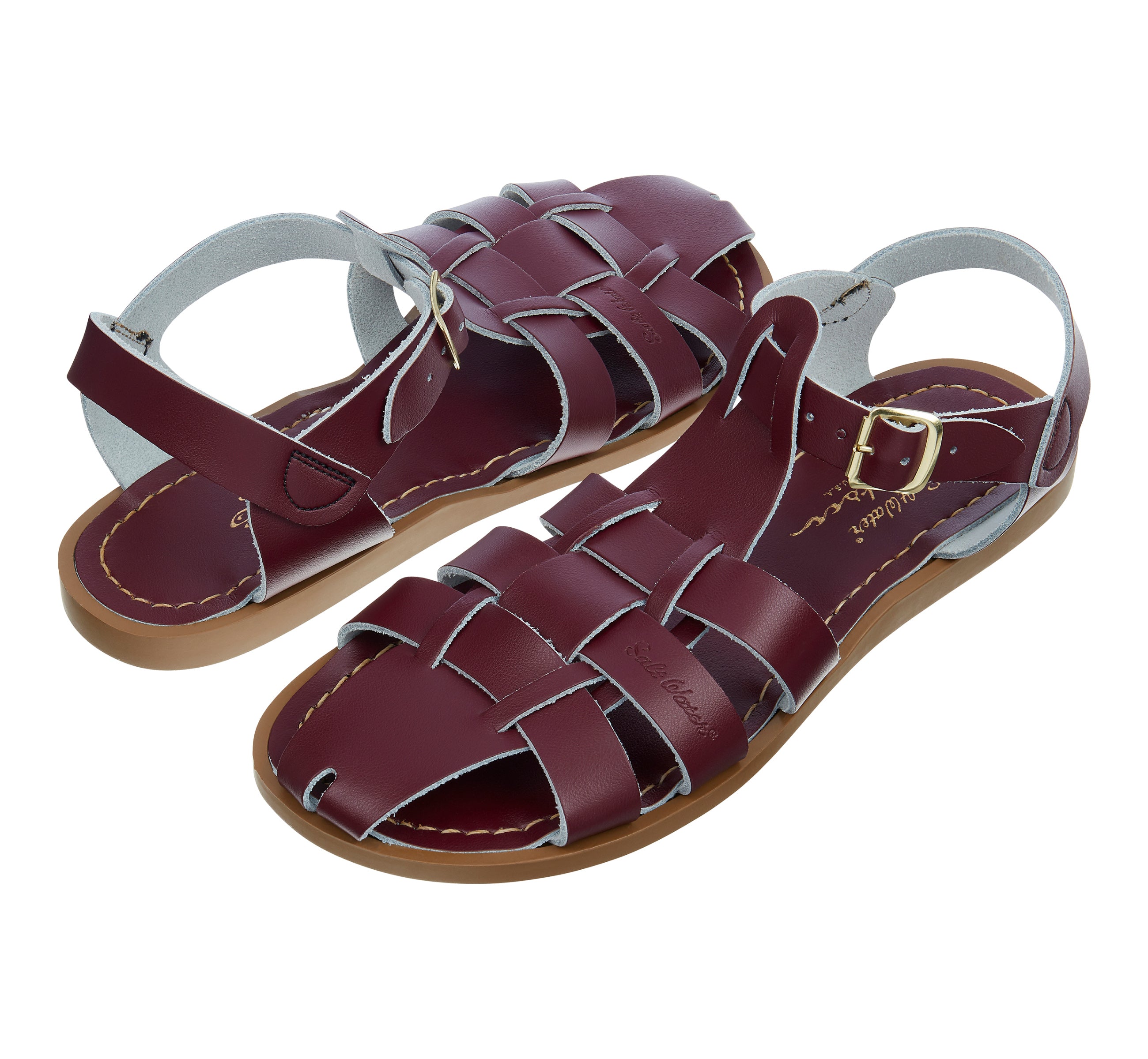 Fisherman Shark Original Claret Womens Sandal - Salt-Water Sandals Asia