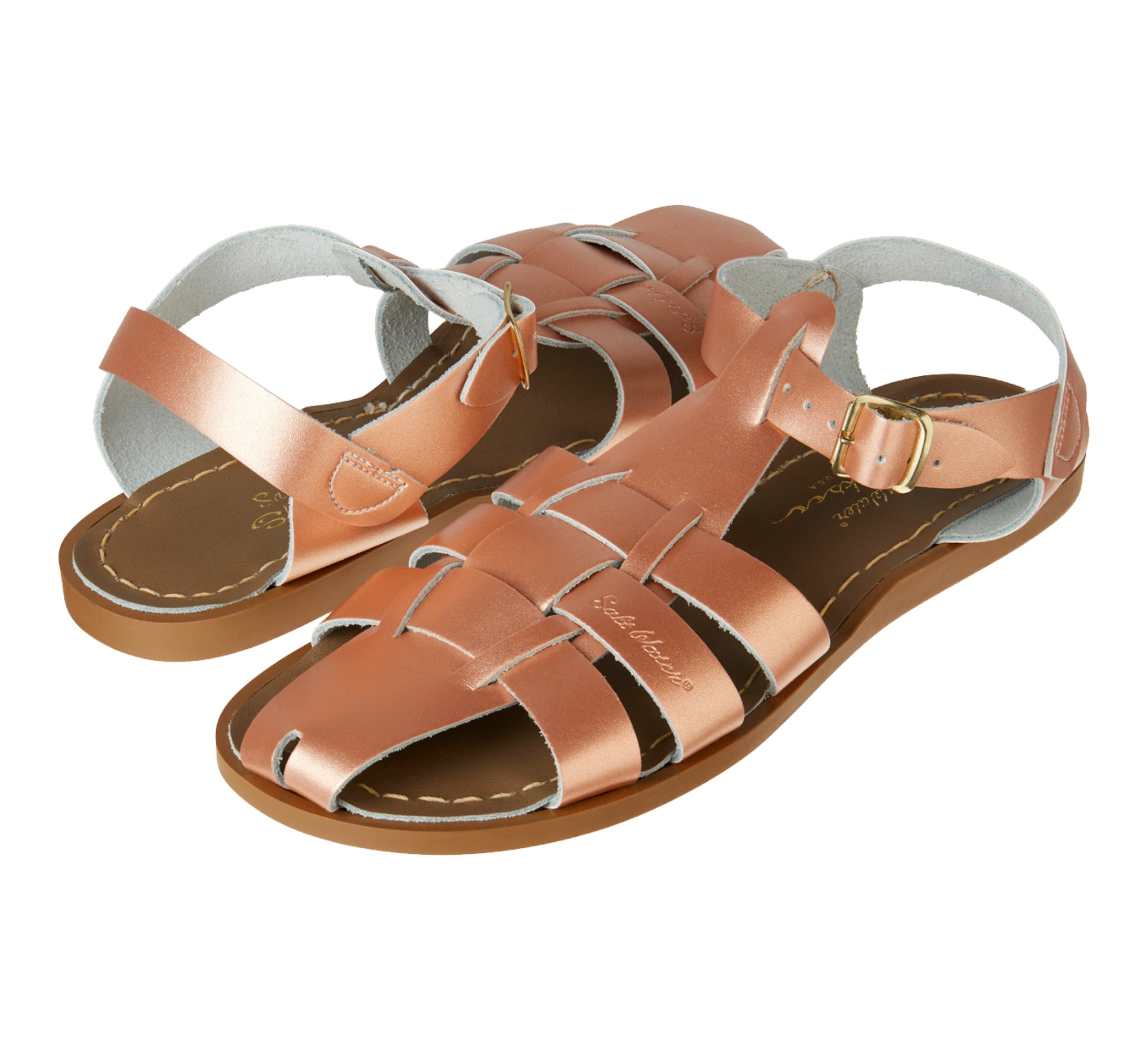 Fisherman Shark Original Rose Gold Womens Sandal - Salt-Water Sandals Asia