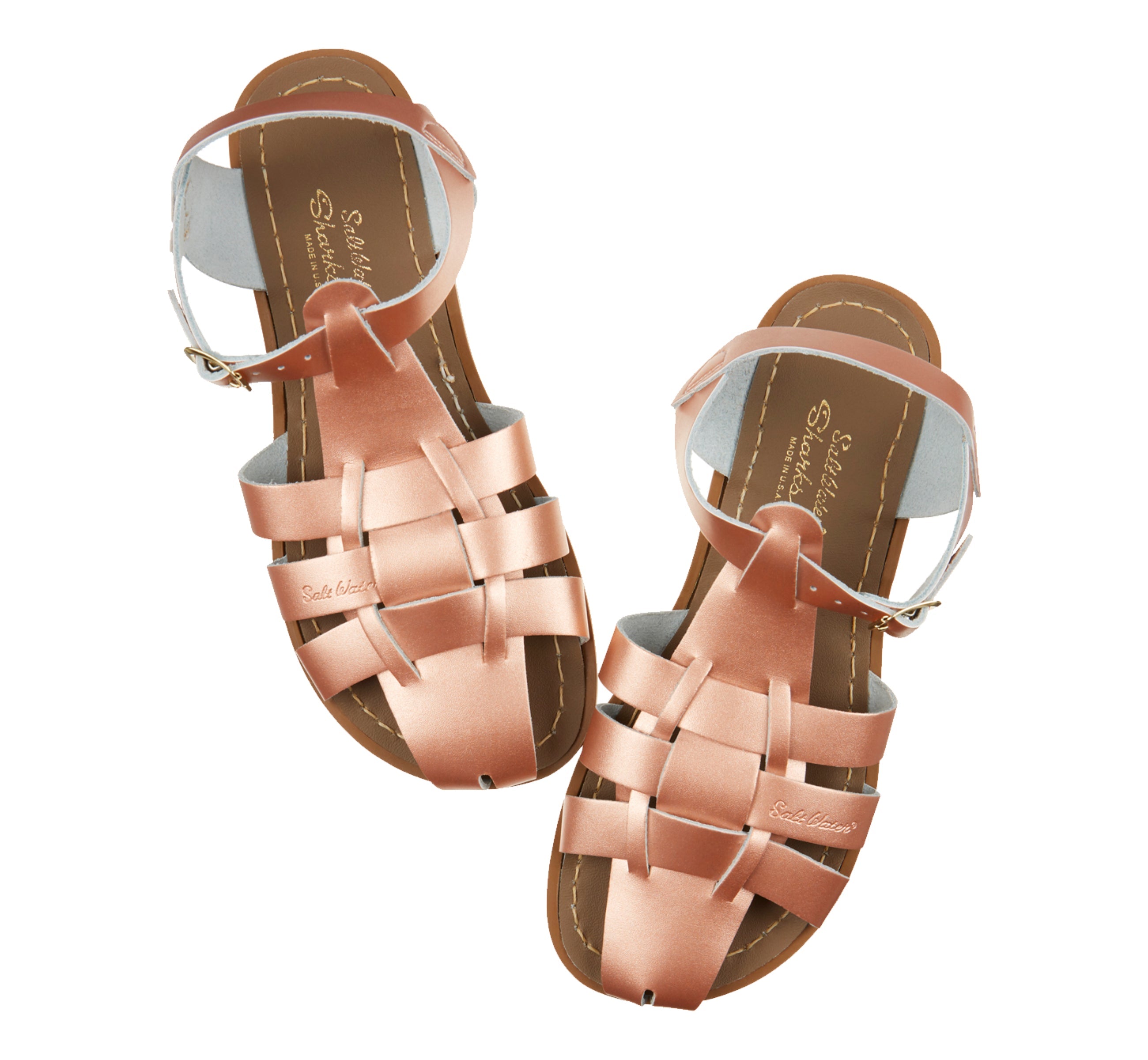 Fisherman Shark Original Rose Gold Womens Sandal - Salt-Water Sandals Asia