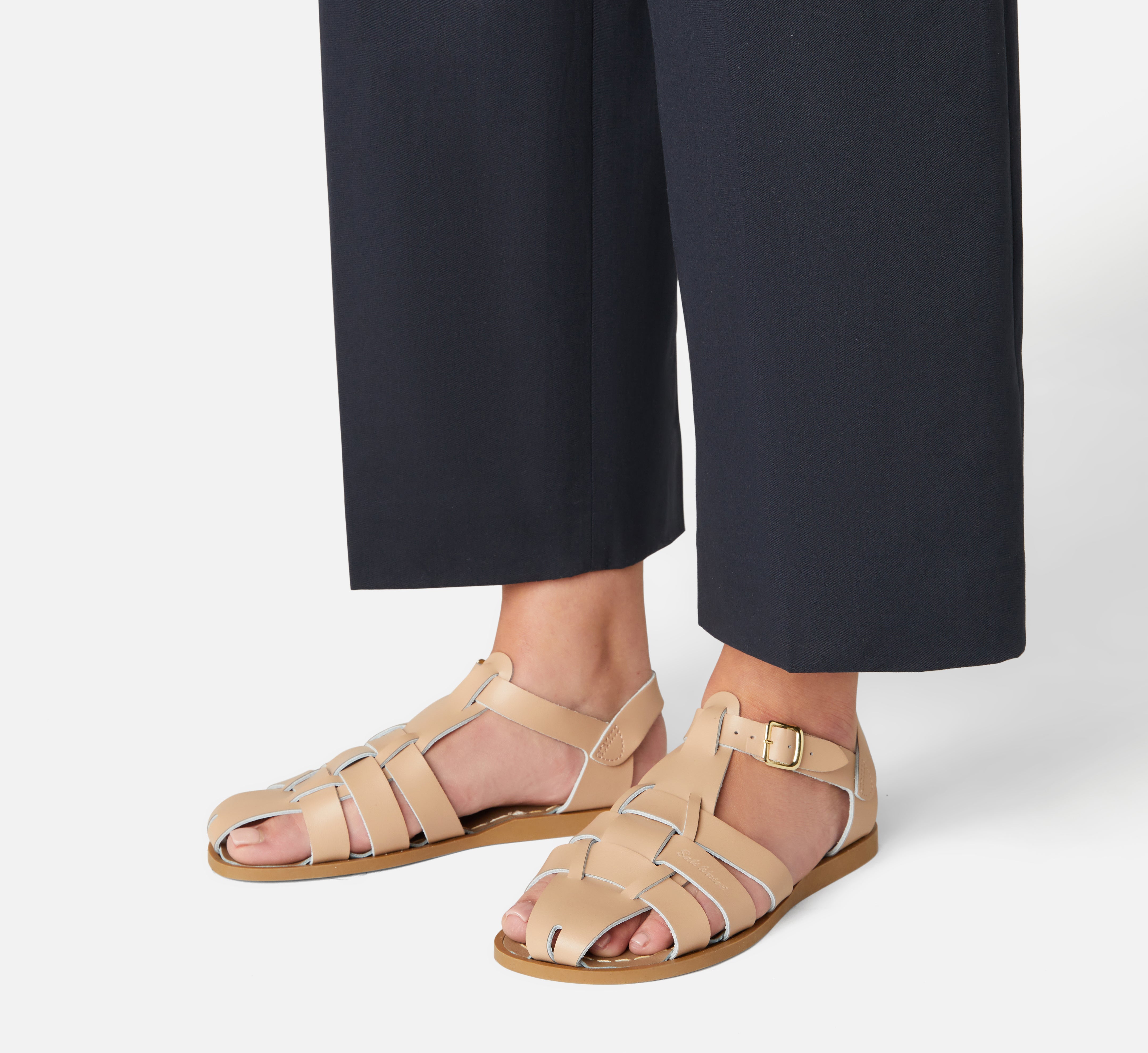 Fisherman Shark Original Latte Womens Sandal - Salt-Water Sandals Asia