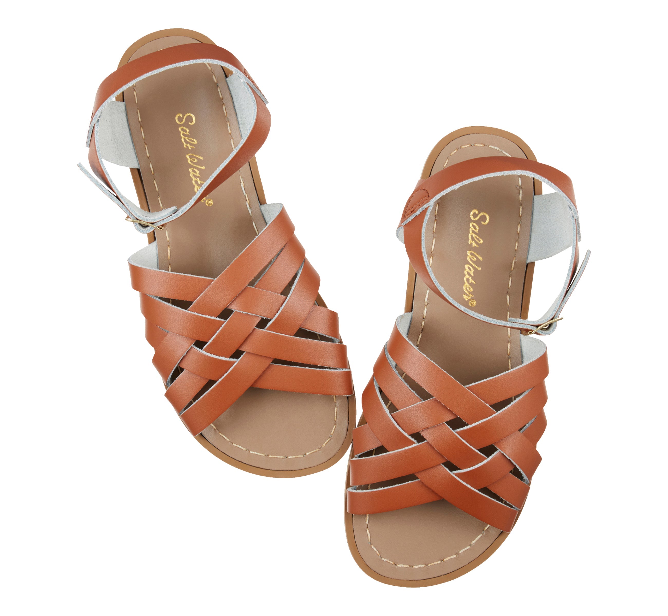 Retro Tan Womens Sandal - Salt-Water Sandals Asia