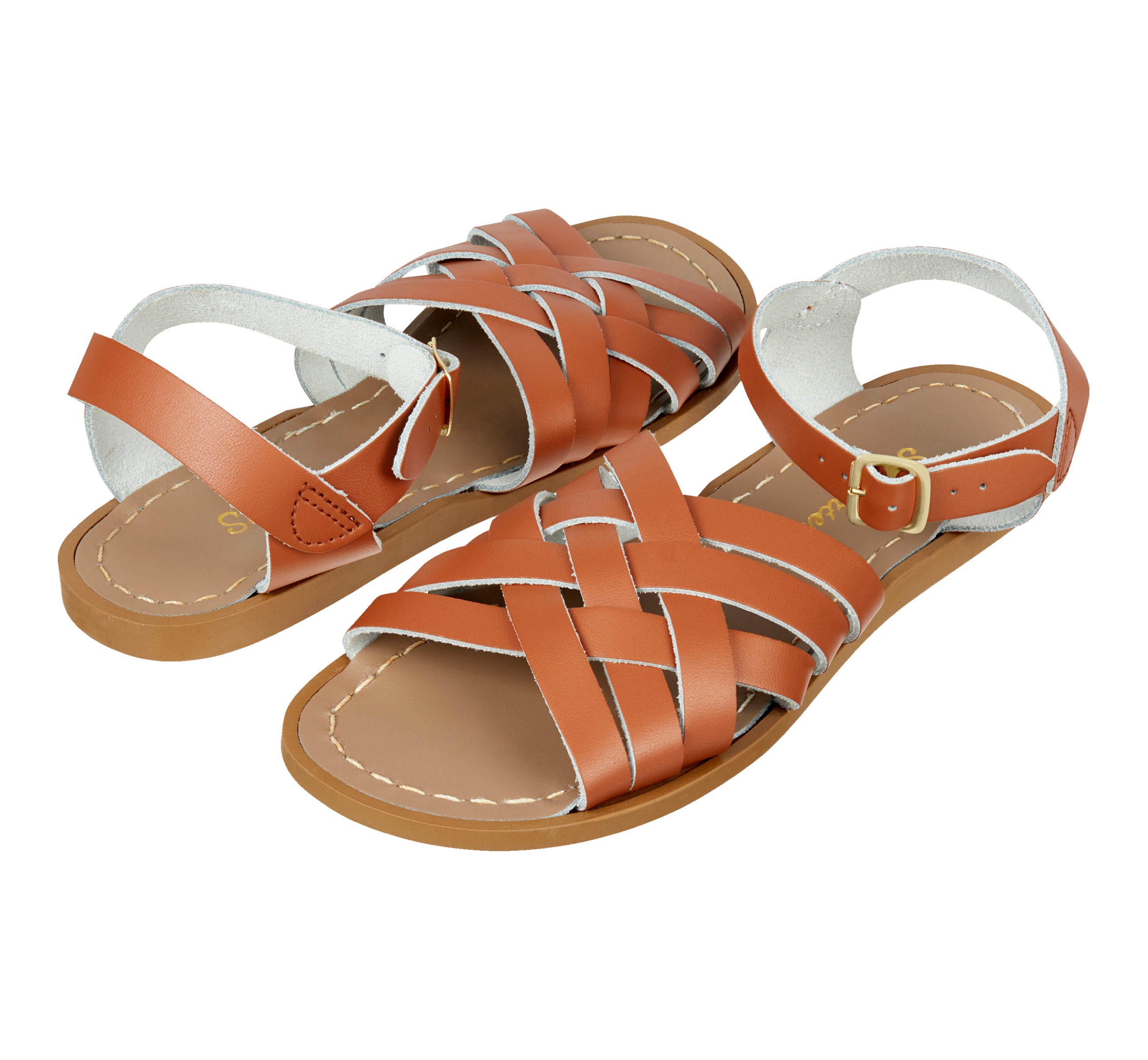 Retro Tan Kids Sandal - Salt-Water Sandals Asia