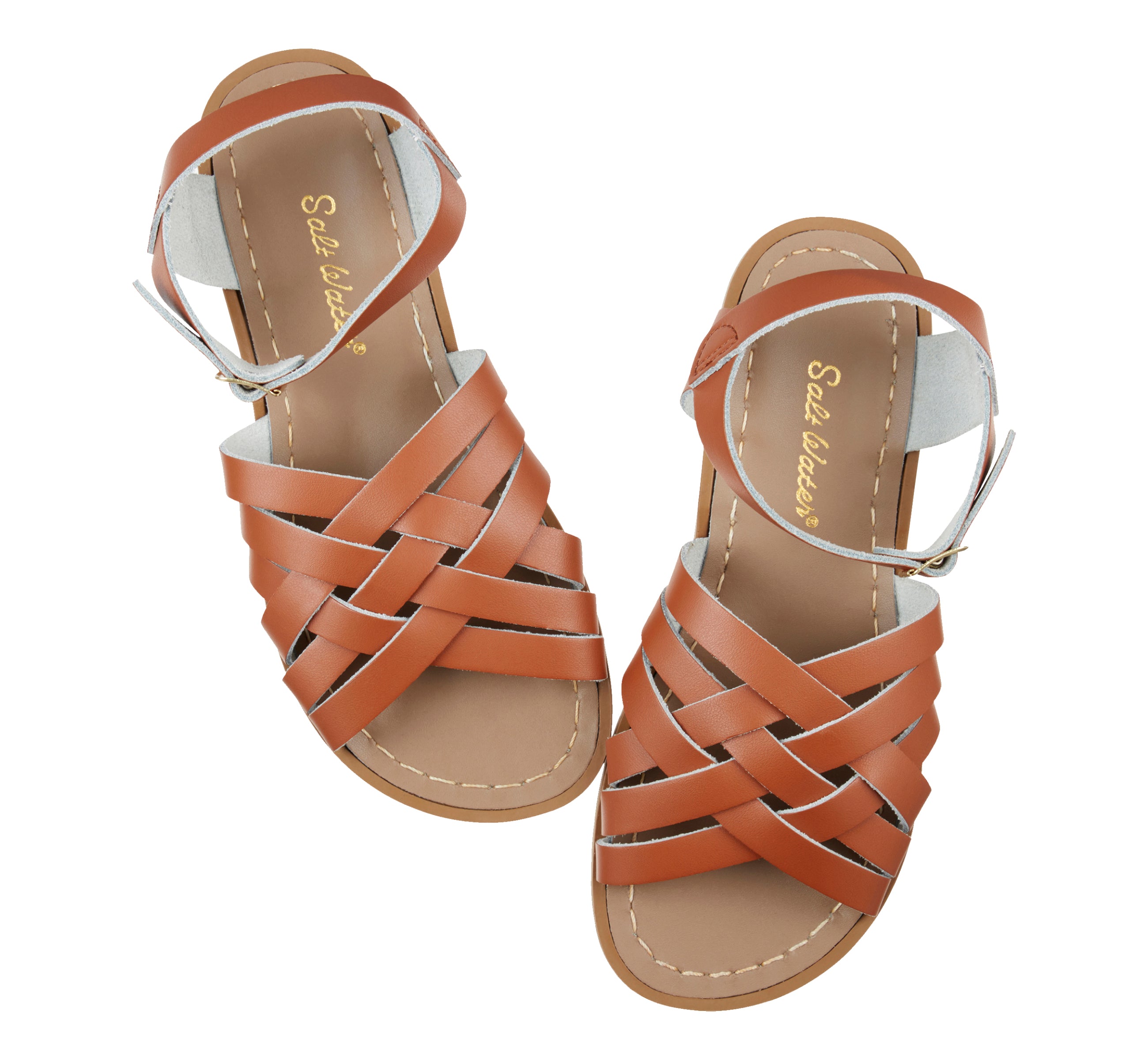 Retro Tan Kids Sandal - Salt-Water Sandals Asia