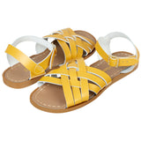 Retro Mustard Womens Sandal - Women's Ankle Strap Sandals - Salt-Water Sandals Asia