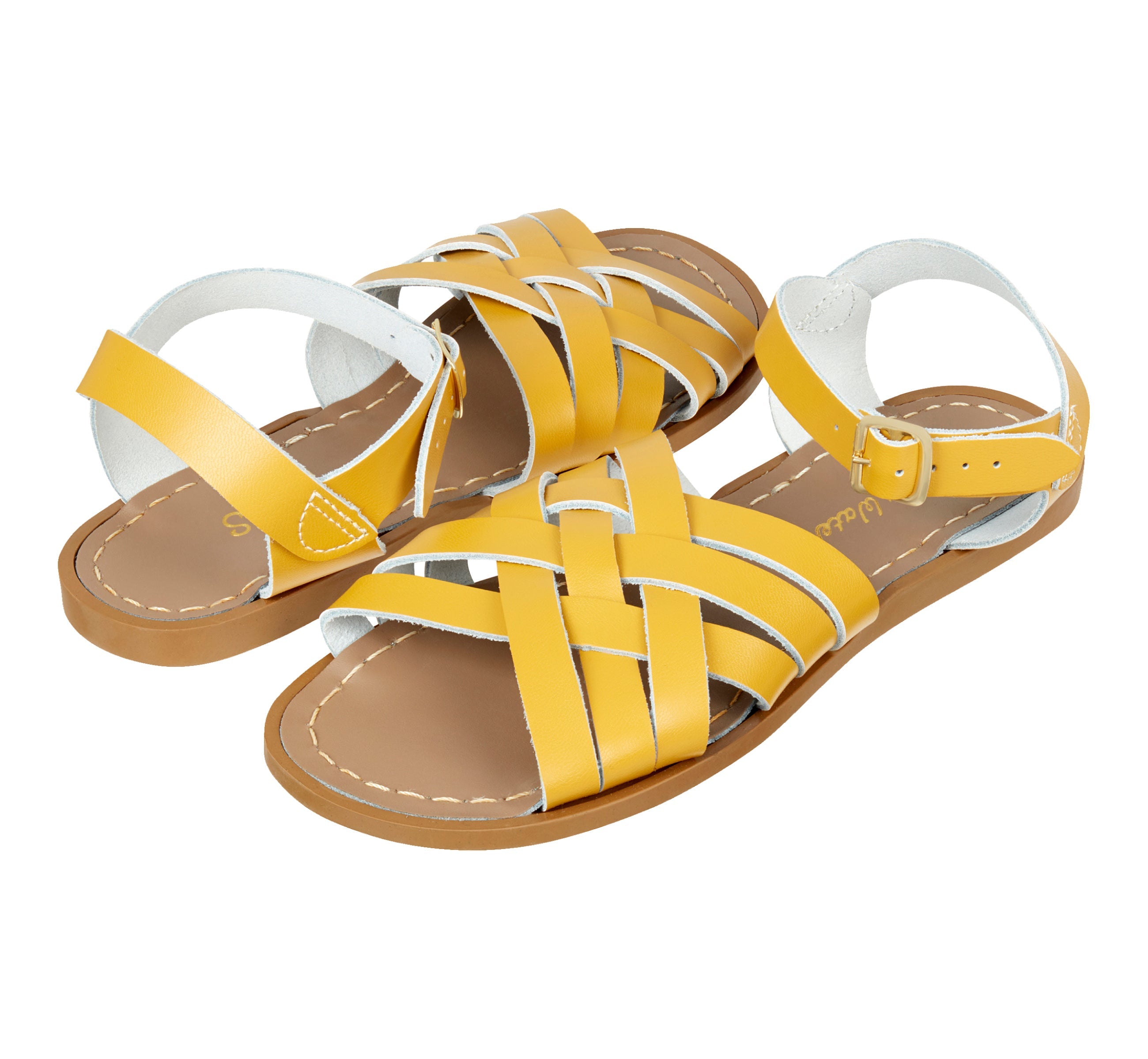Retro Mustard Womens Sandal - Salt-Water Sandals Asia