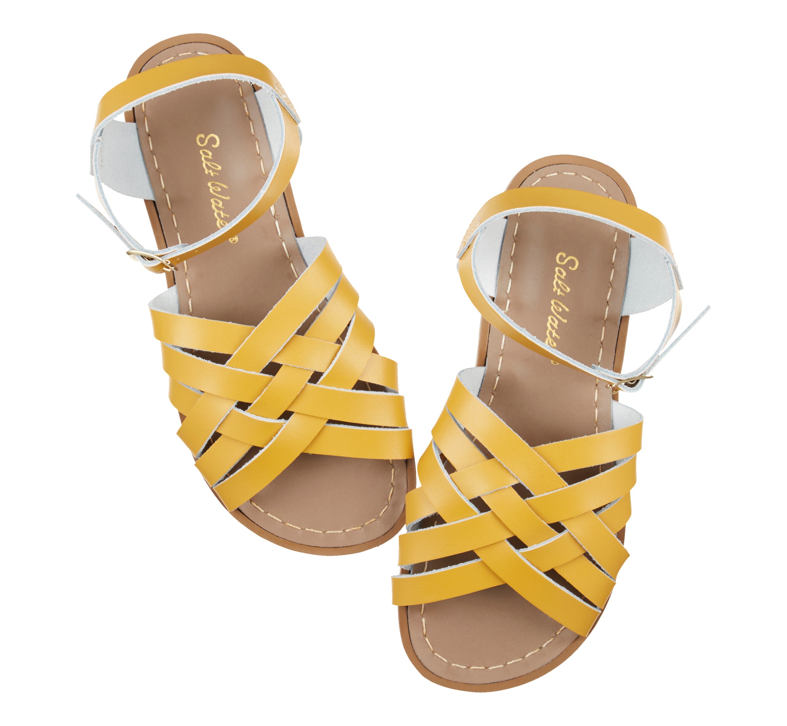 Retro Mustard Womens Sandal - Salt-Water Sandals Asia
