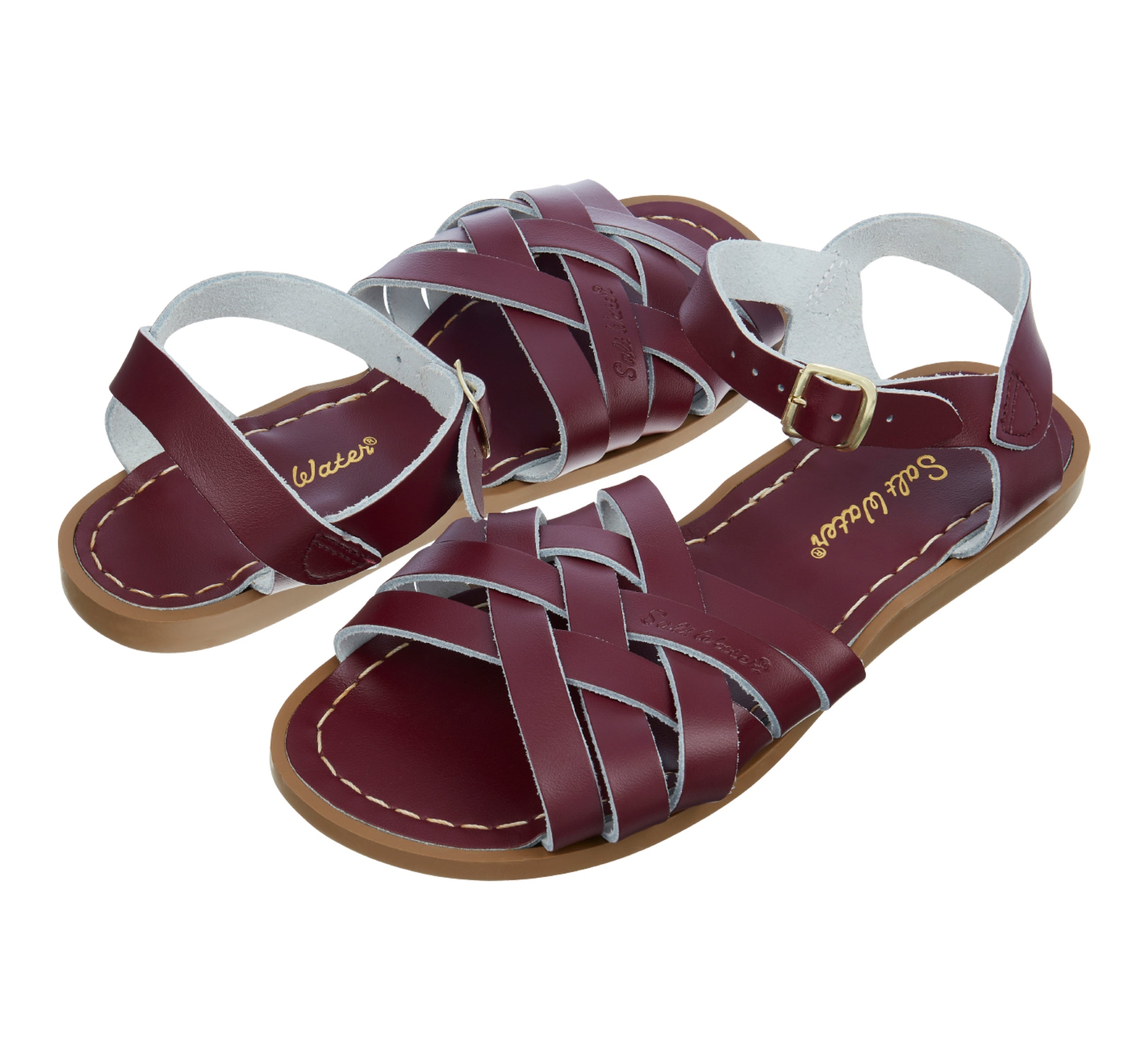 Retro Claret Womens Sandal - Salt-Water Sandals Asia