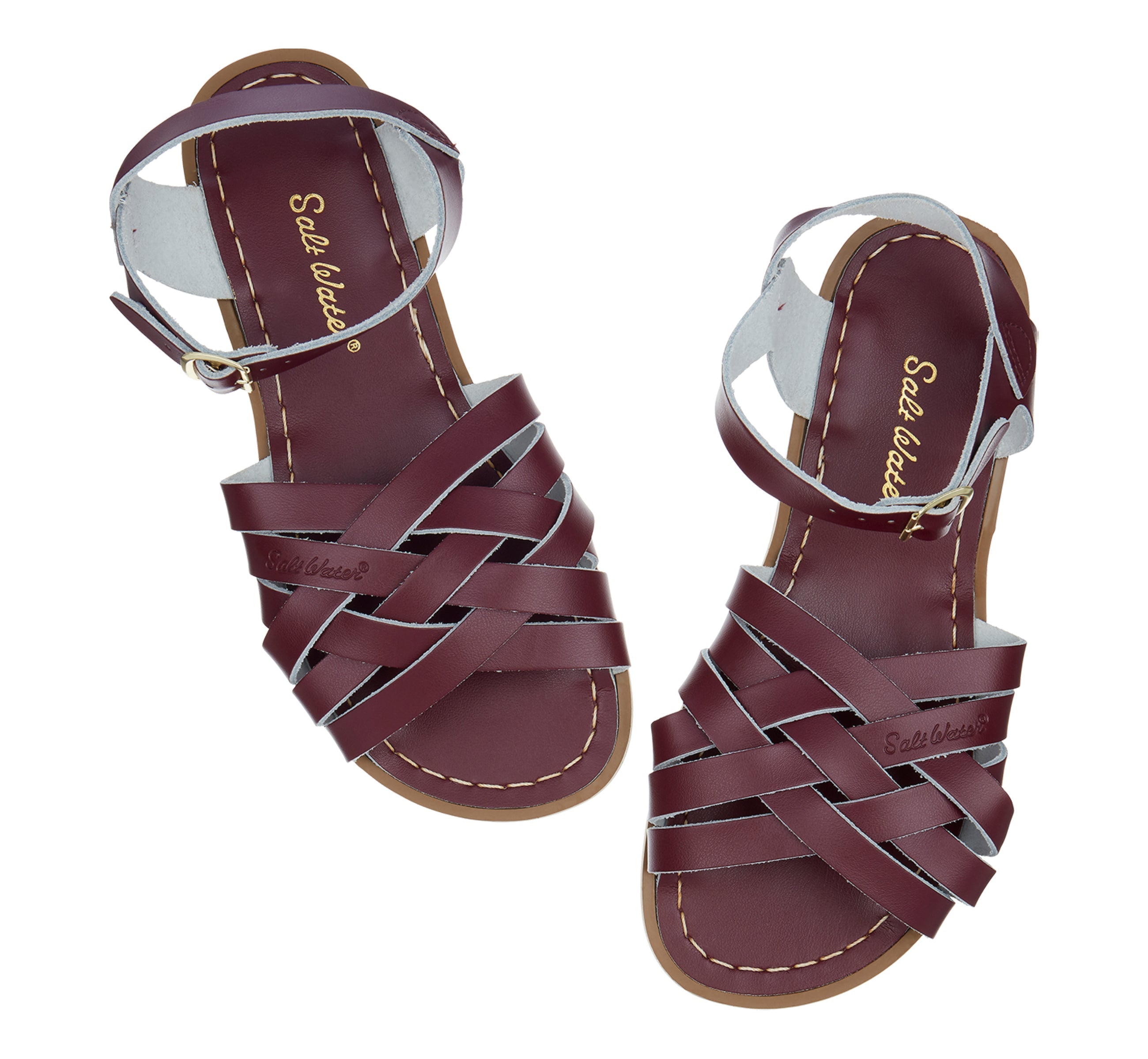 Retro Claret Womens Sandal - Salt-Water Sandals Asia