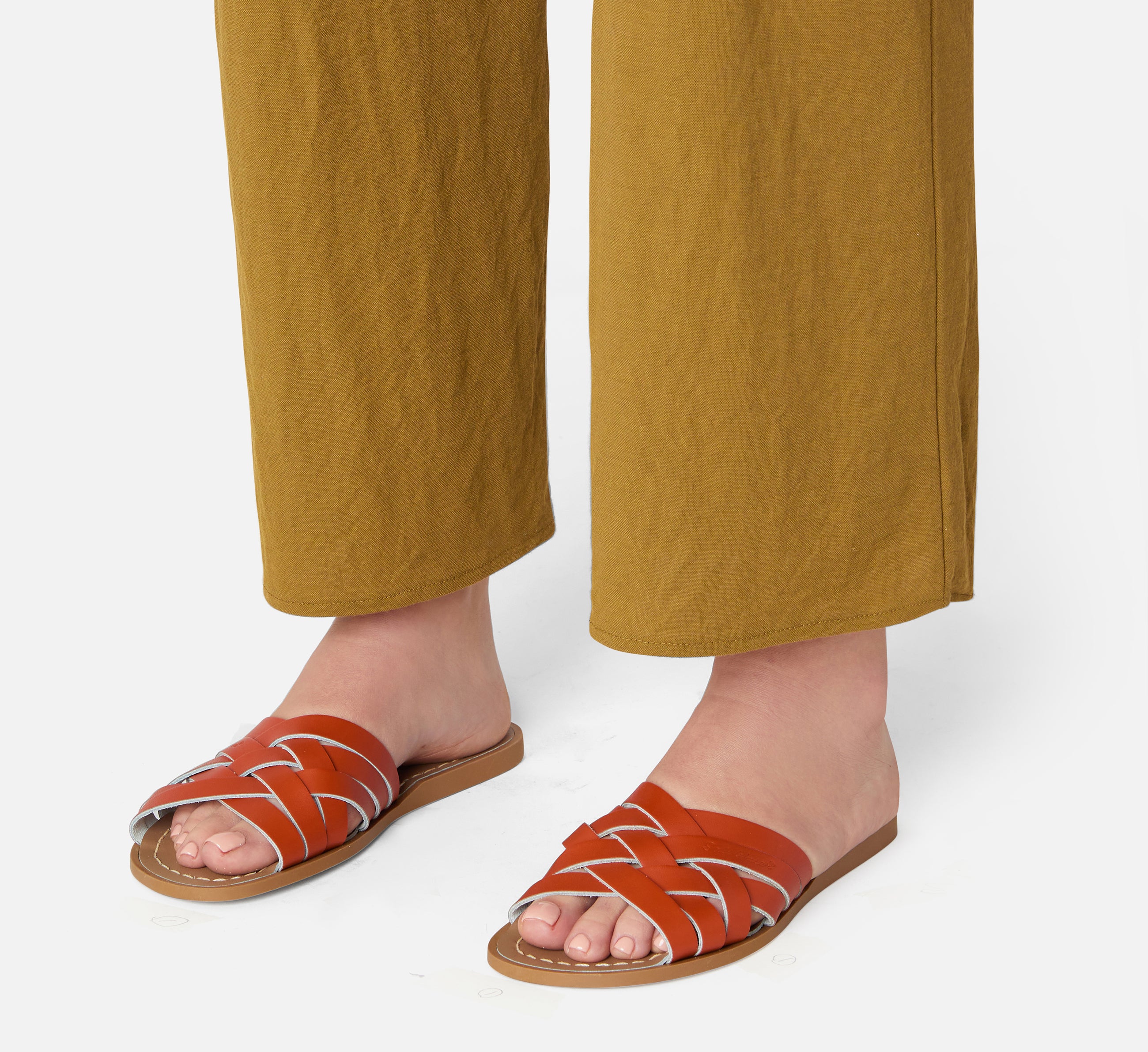 Retro Slide Paprika Womens Sandal - Salt-Water Sandals Asia