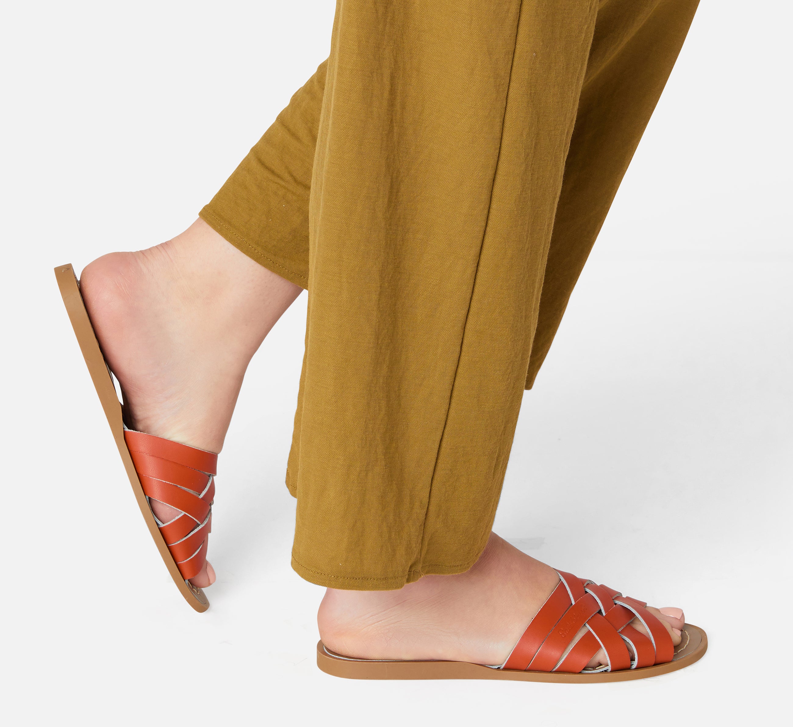 Retro Slide Paprika Womens Sandal - Salt-Water Sandals Asia