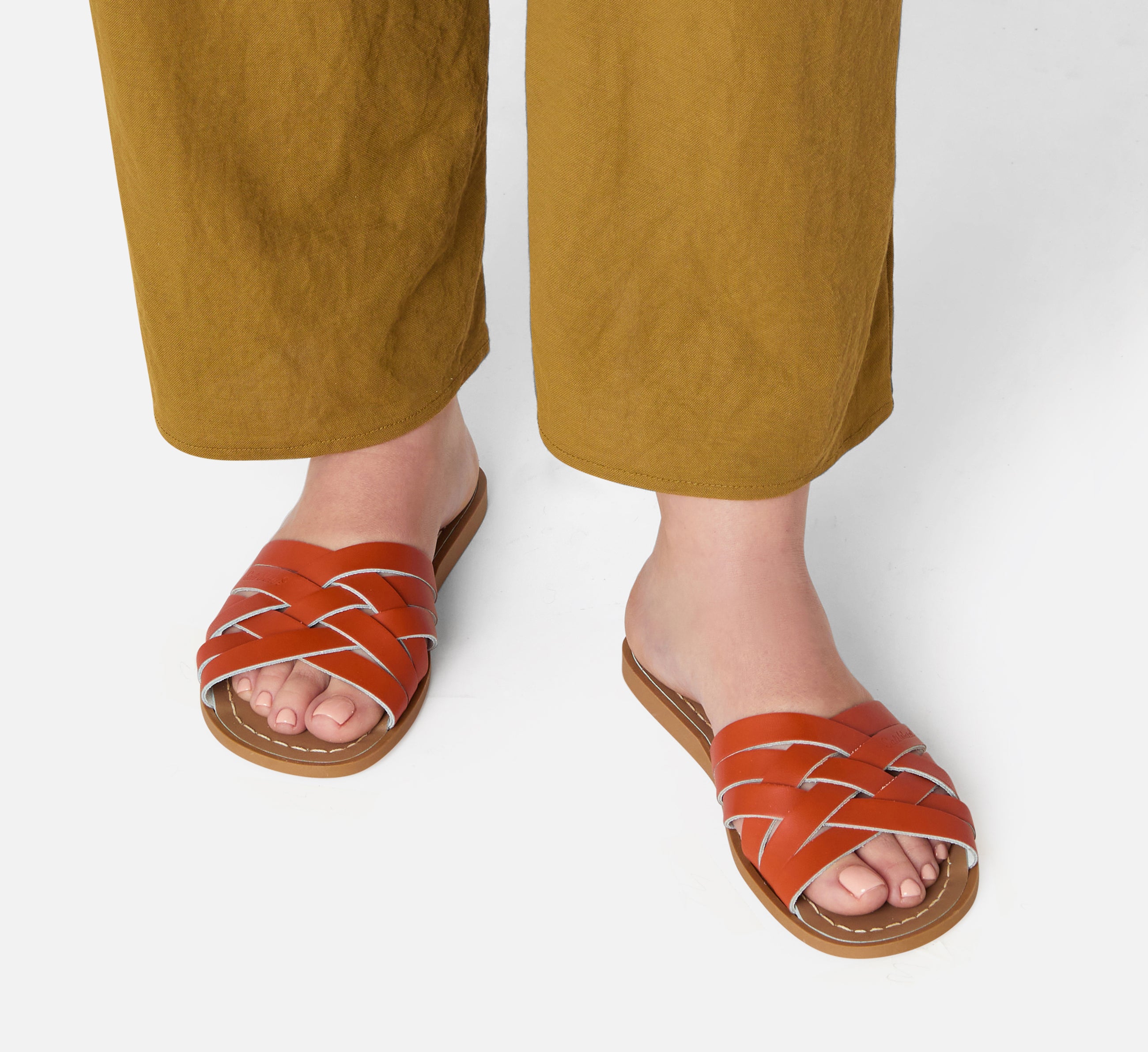 Retro Slide Paprika Womens Sandal - Salt-Water Sandals Asia