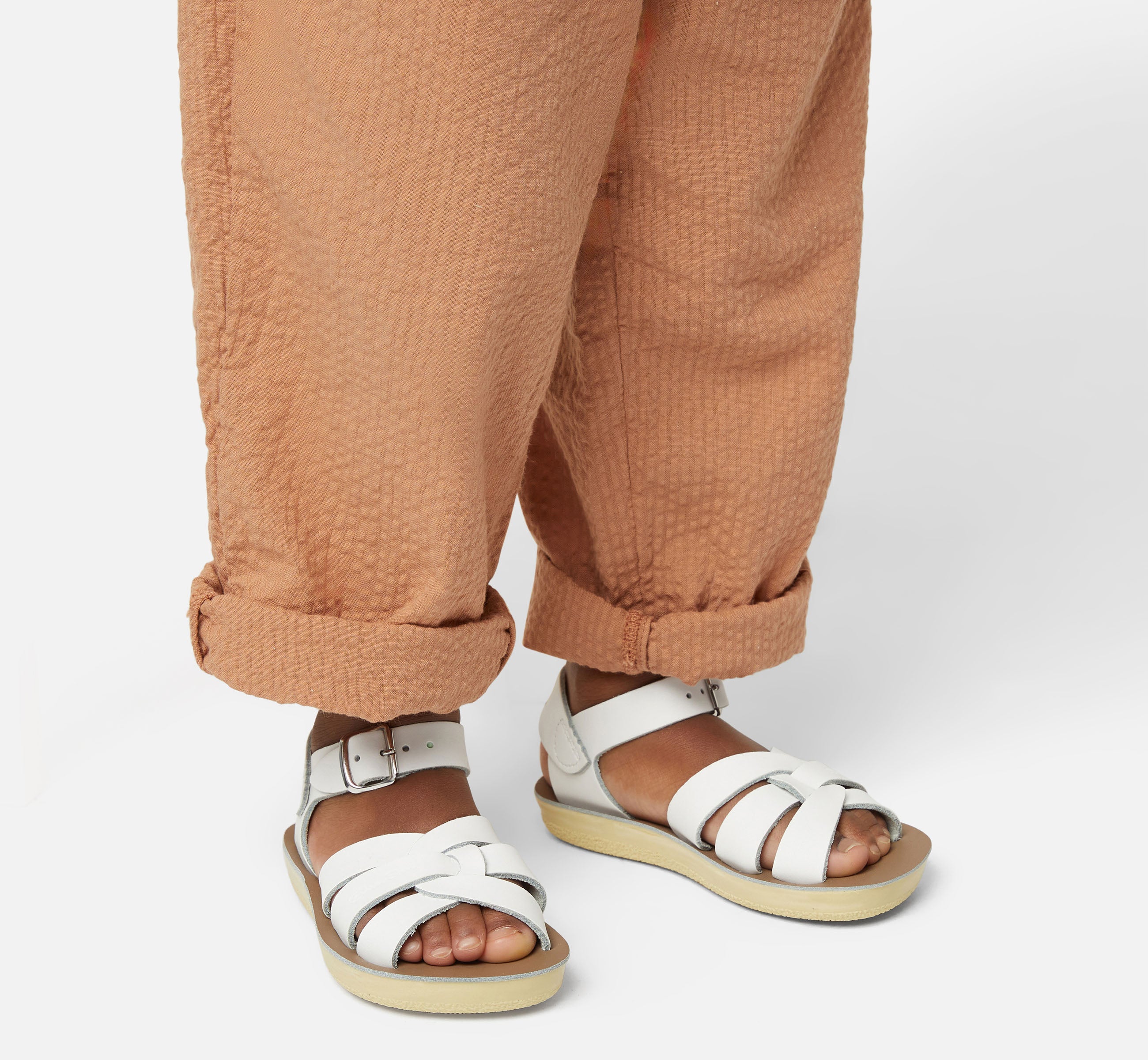 Swimmer White Kids Sandal - Salt-Water Sandals Asia